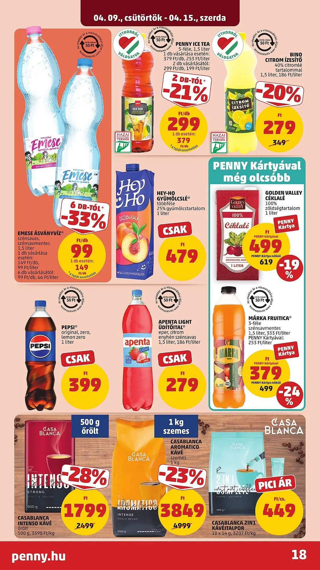 Katalógus PENNY akciós újság április 9.-tól április 15.-ig 2026. - Oldal 22
