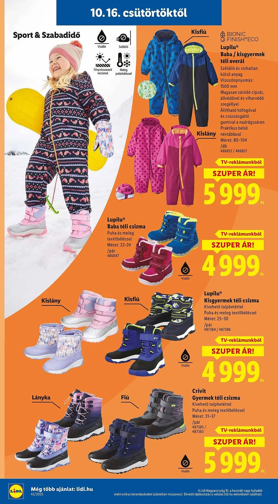 Katalógus Lidl akciós újság október 16.-tól október 21.-ig 2025. - Oldal 6