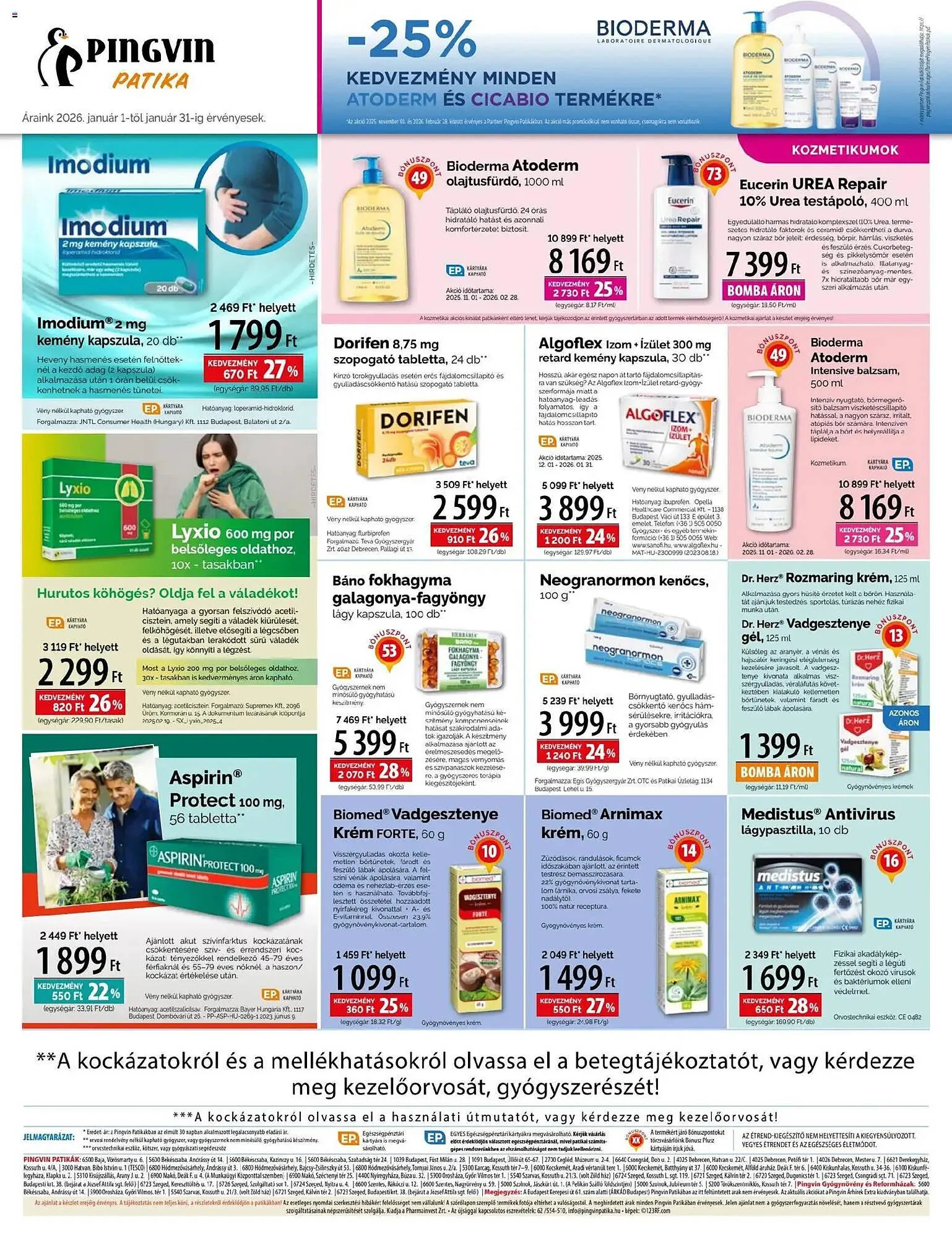 Katalógus Pingvin Patika akciós újság január 1.-tól január 31.-ig 2026. - Oldal 9