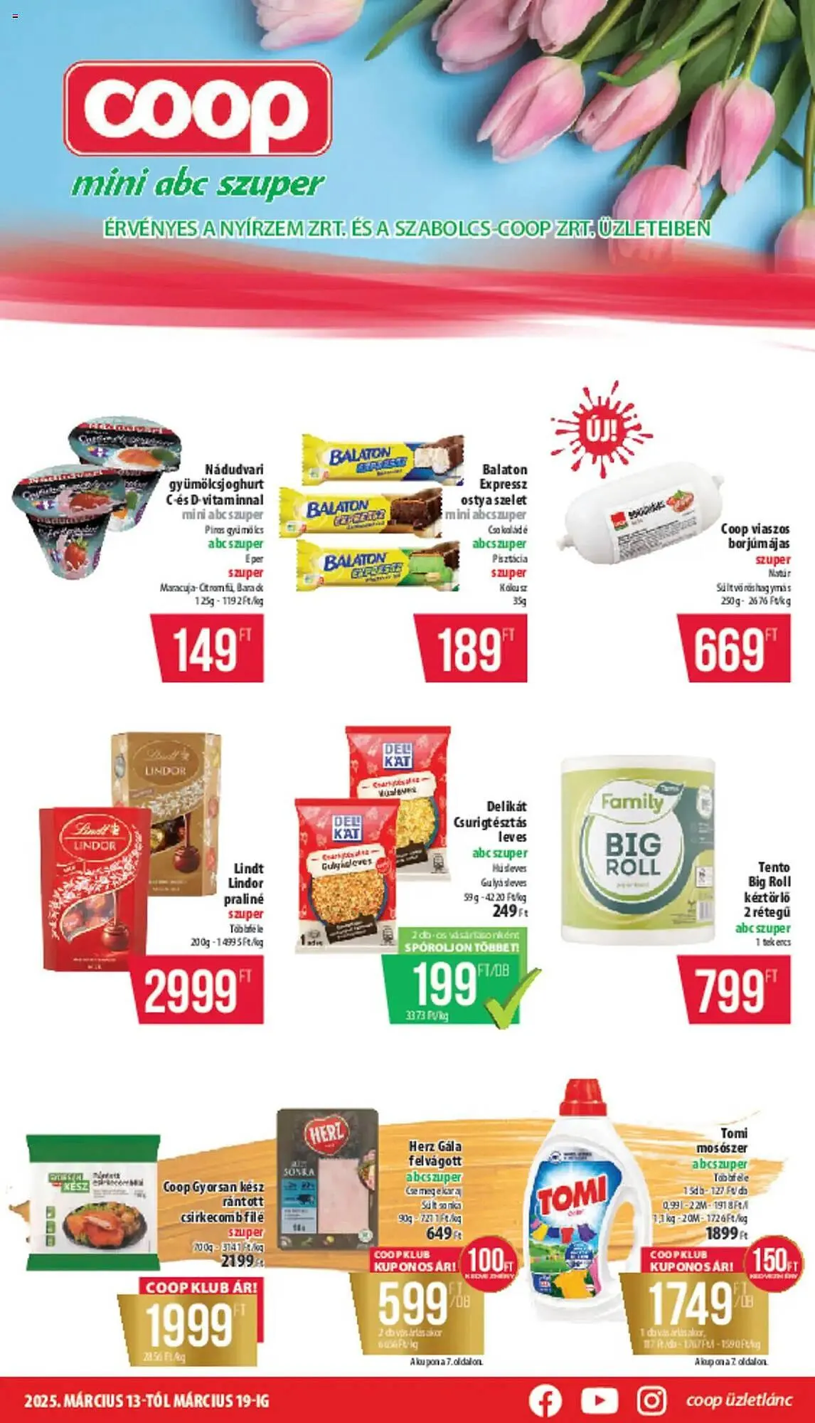 Katalógus Coop akciós újság március 13.-tól március 19.-ig 2025. - Oldal 1