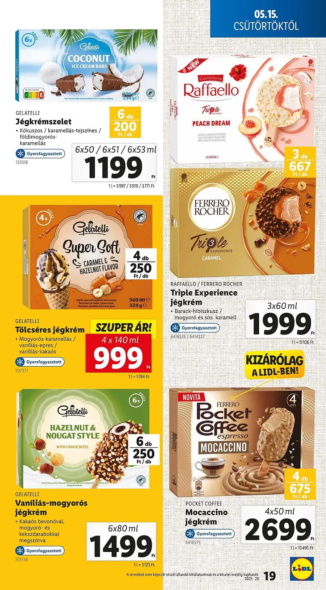 Katalógus Lidl akciós újság május 15.-tól május 21.-ig 2025. - Oldal 19