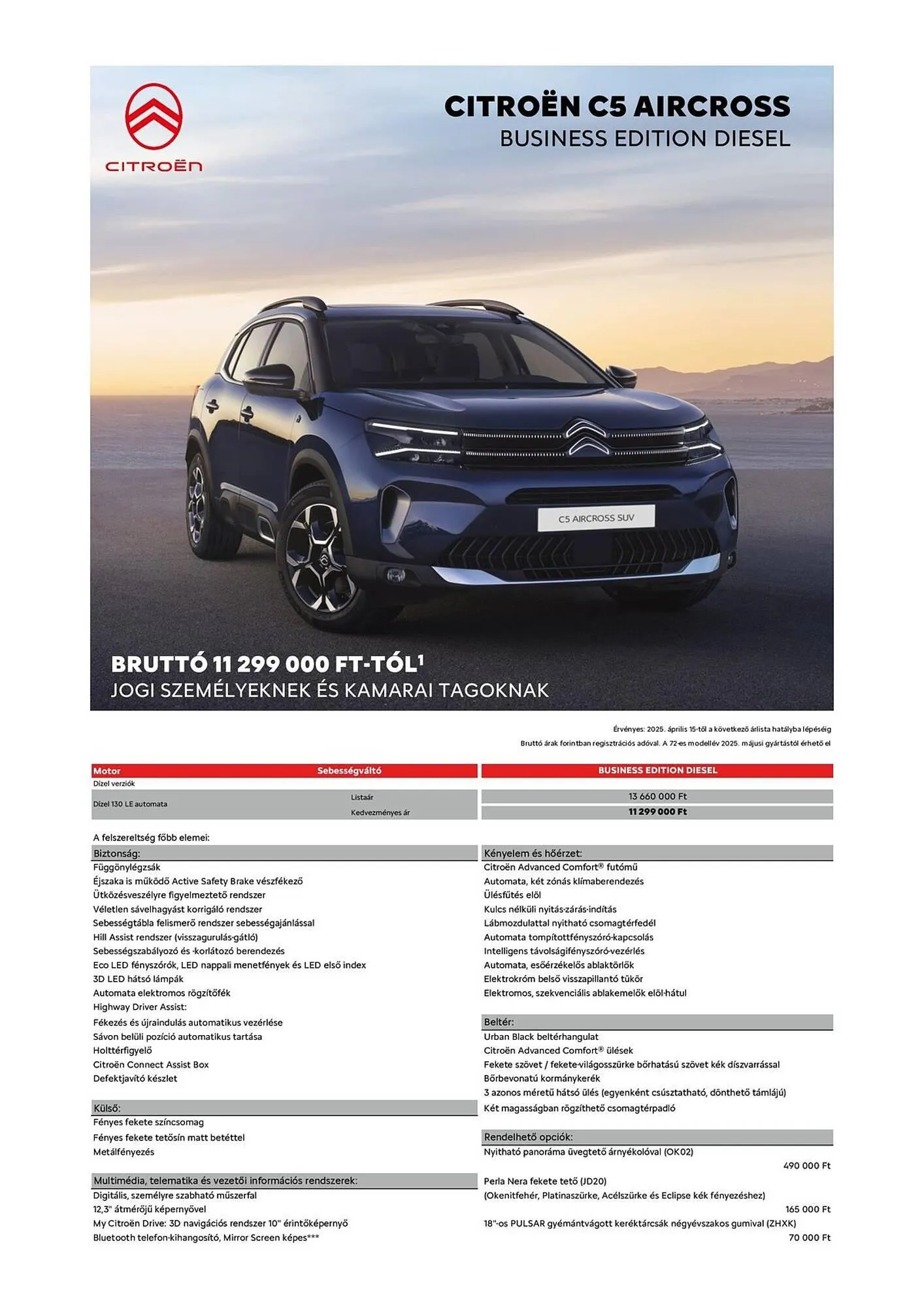 Katalógus Citroën akciós újság július 30.-tól november 30.-ig 2025. - Oldal 6