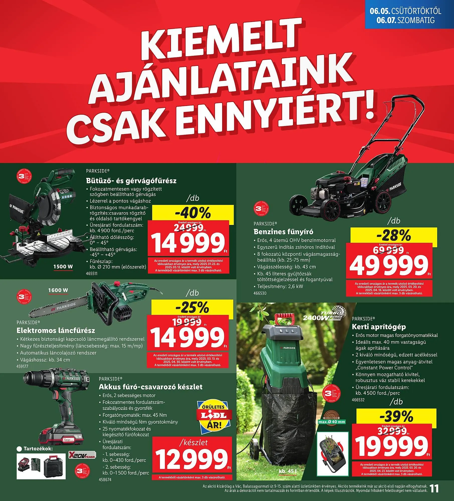 Katalógus Lidl akciós újság június 5.-tól június 7.-ig 2025. - Oldal 11