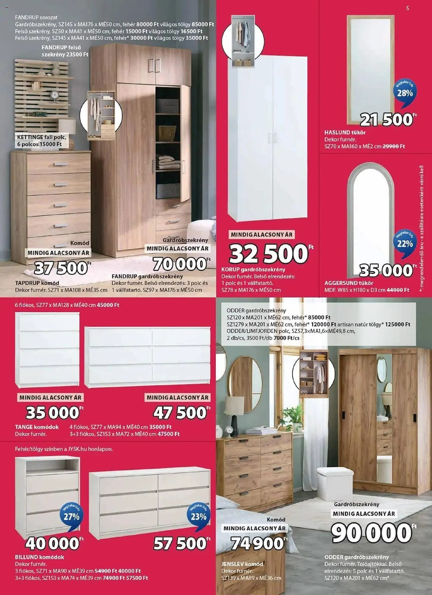 Katalógus JYSK akciós újság december 31.-tól február 1.-ig 2026. - Oldal 5
