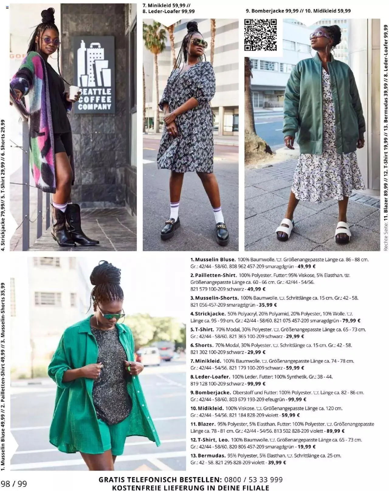 Katalógus Ulla Popken - Akciós újság július 1.-tól július 31.-ig 2023. - Oldal 98