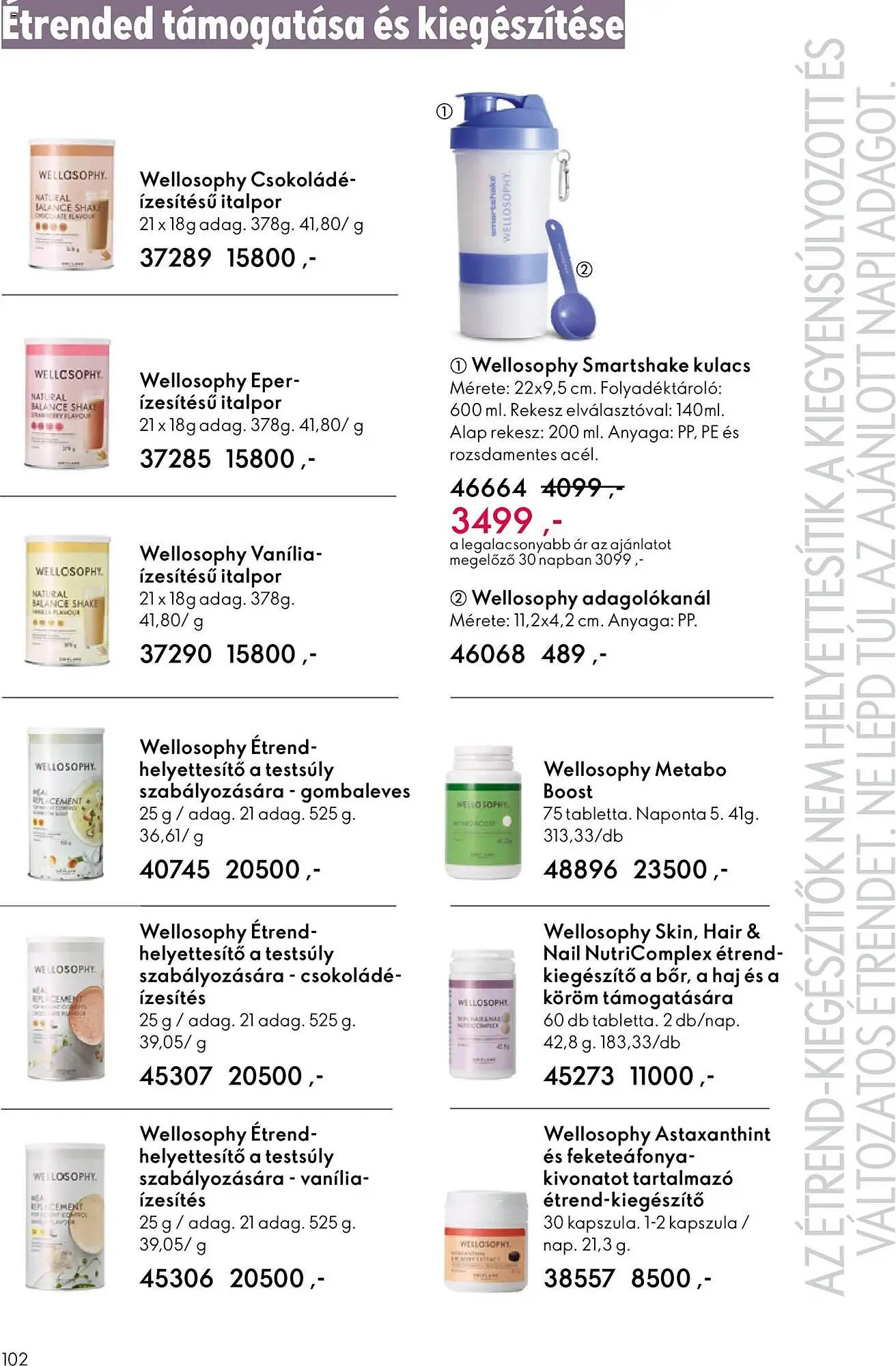 Katalógus Oriflame katalógus október 22.-tól november 11.-ig 2025. - Oldal 102
