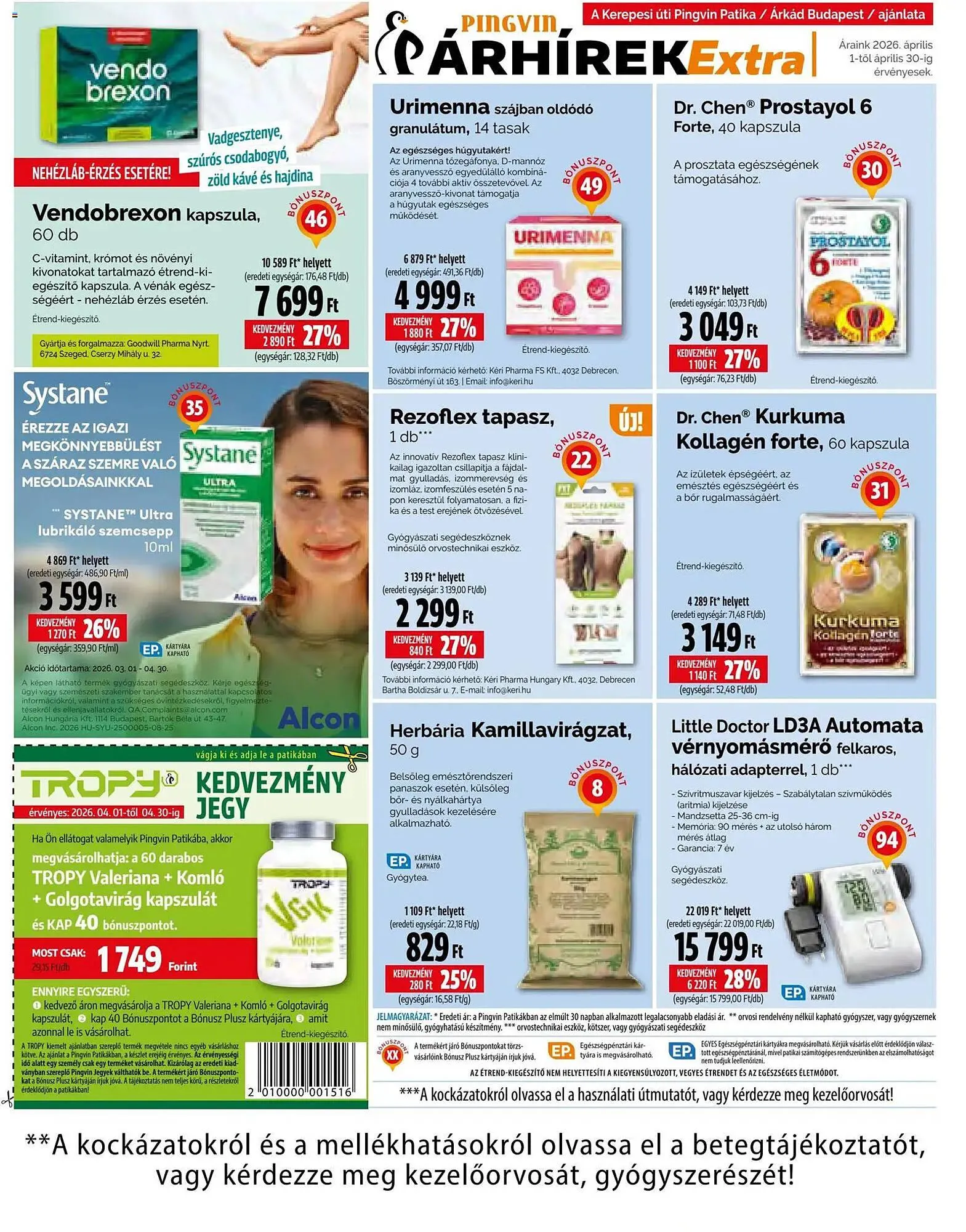 Katalógus Pingvin Patika akciós újság április 1.-tól április 30.-ig 2026. - Oldal 14