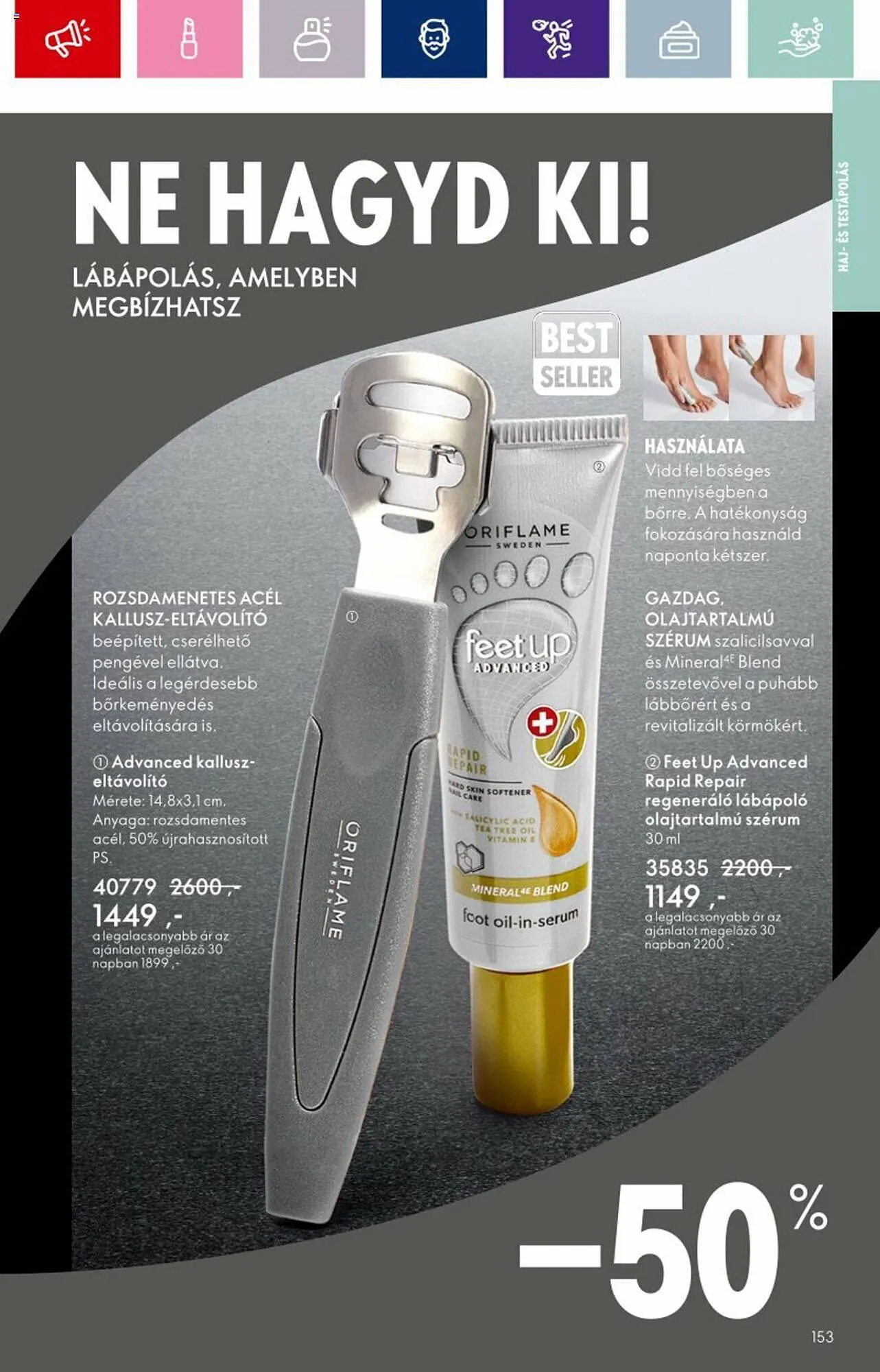 Katalógus Oriflame akciós újság augusztus 30.-tól szeptember 19.-ig 2023. - Oldal 153