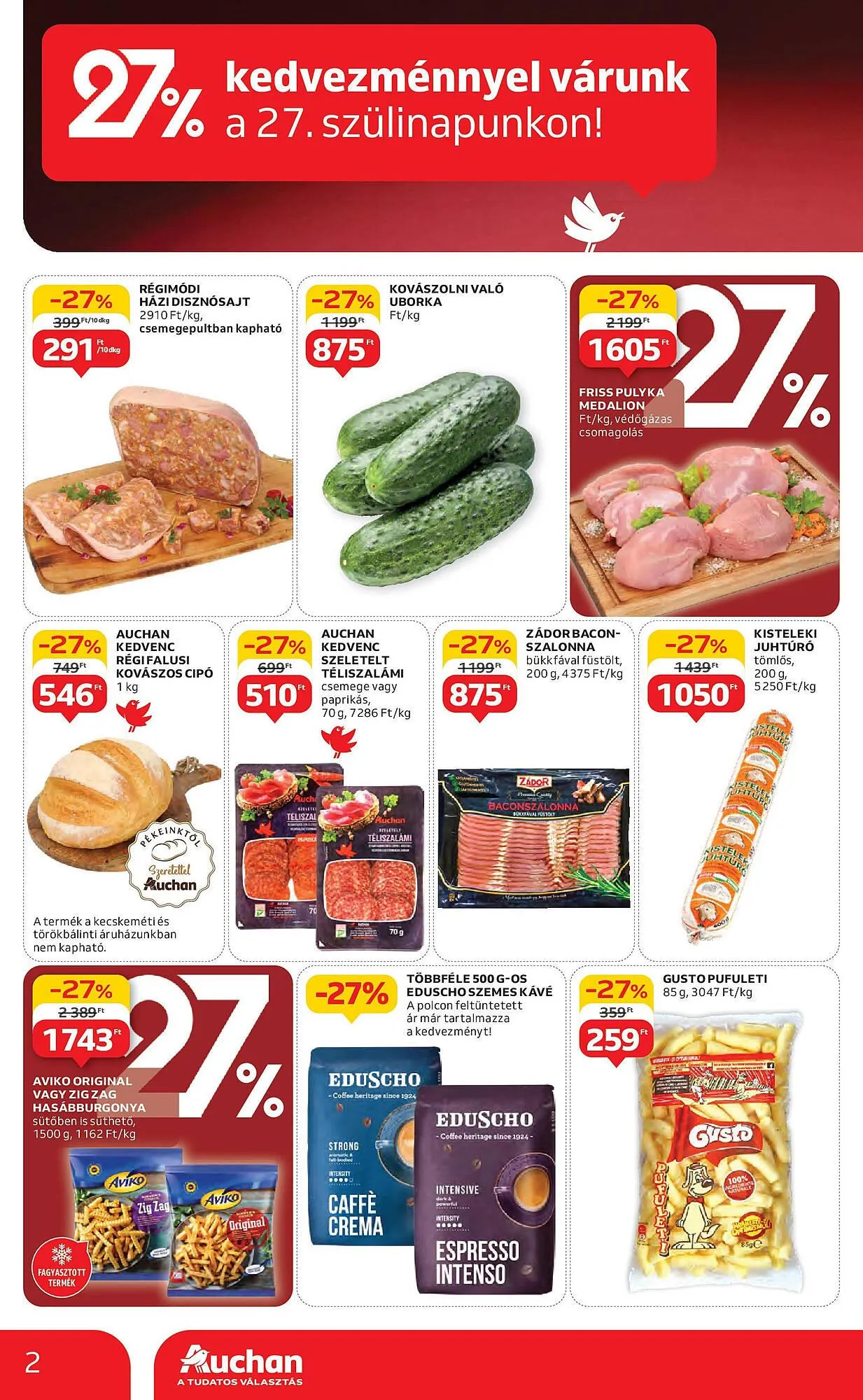 Katalógus Auchan akciós újság május 8.-tól május 14.-ig 2025. - Oldal 2