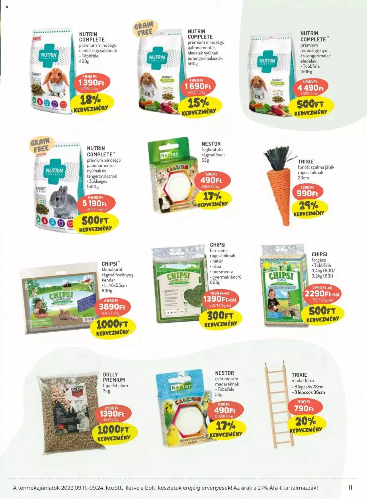 Katalógus AlphaZoo Akciós újság szeptember 11.-tól szeptember 24.-ig 2023. - Oldal 11