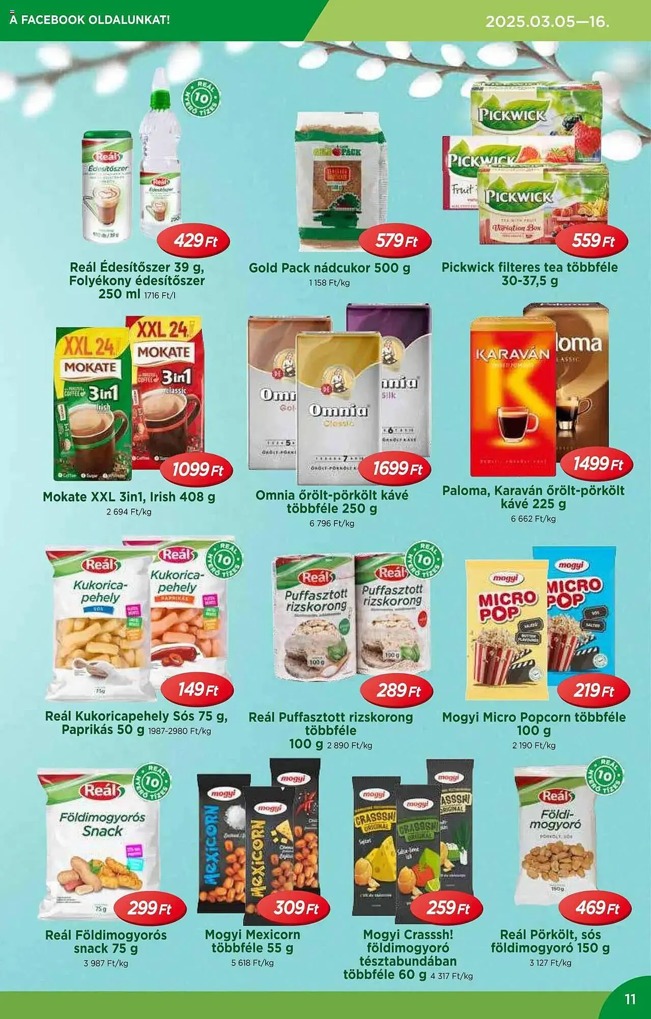 Katalógus Real akciós újság március 5.-tól március 16.-ig 2025. - Oldal 11