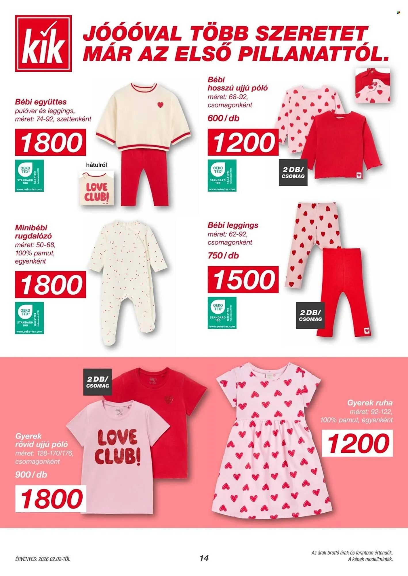 Katalógus Kik akciós újság február 2.-tól február 22.-ig 2026. - Oldal 14