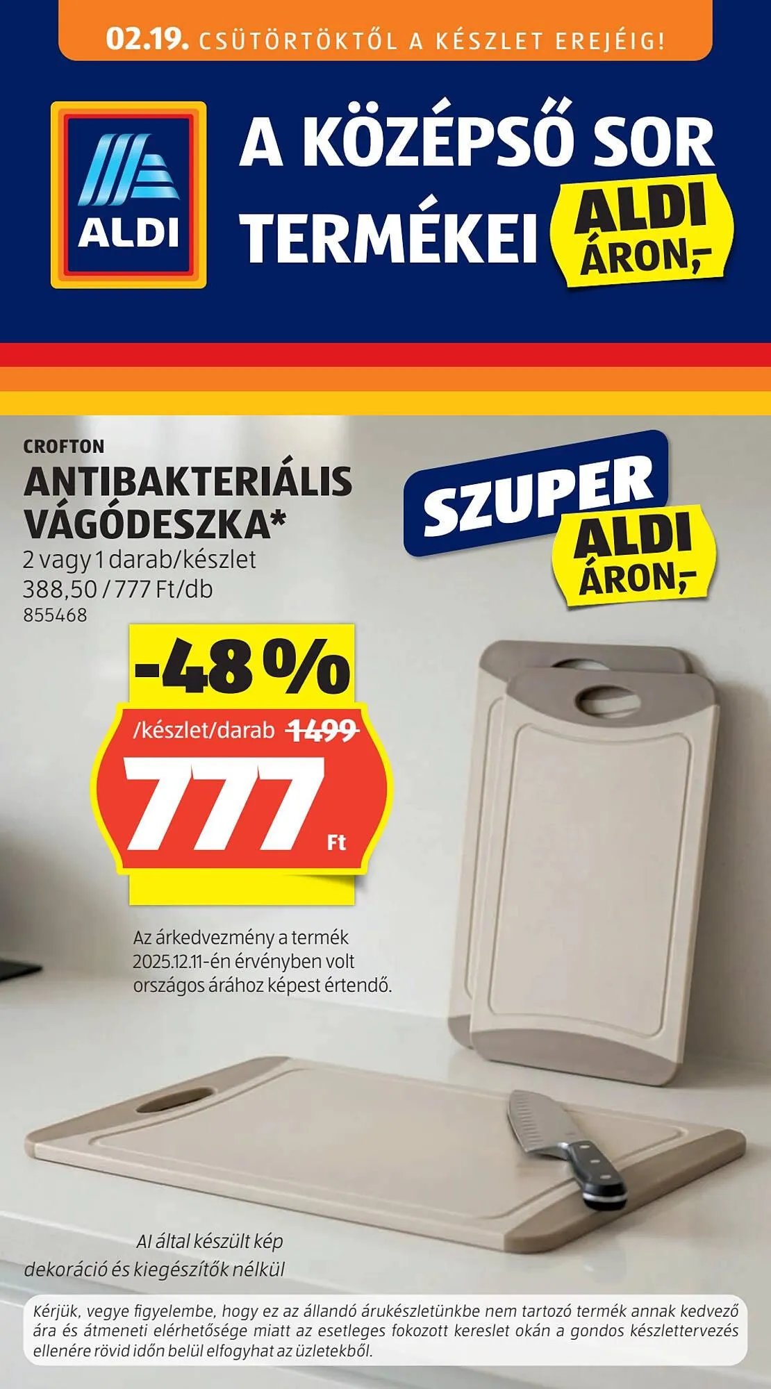 ALDI akciós újság - 1