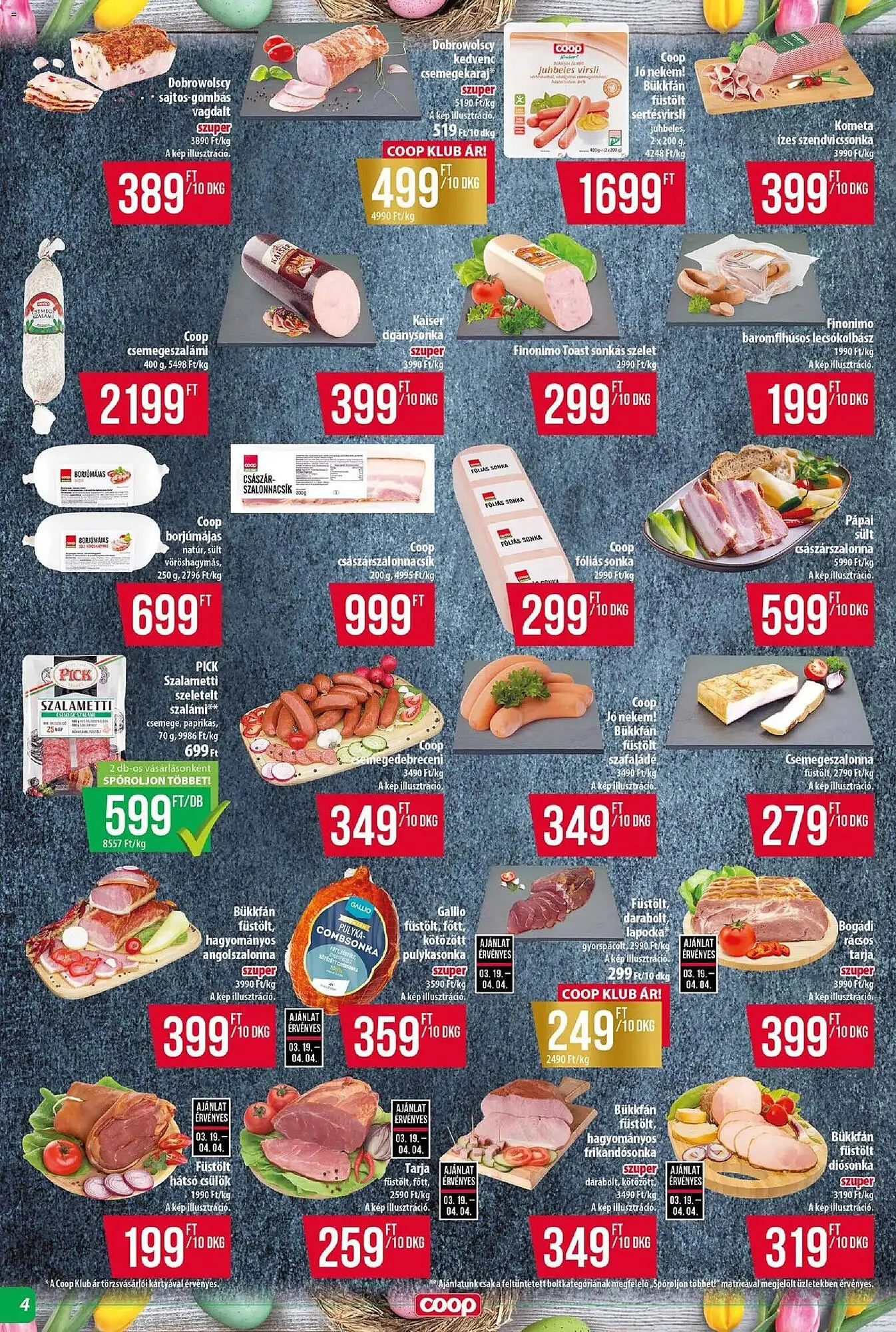 Katalógus Coop akciós újság március 26.-tól április 1.-ig 2026. - Oldal 4
