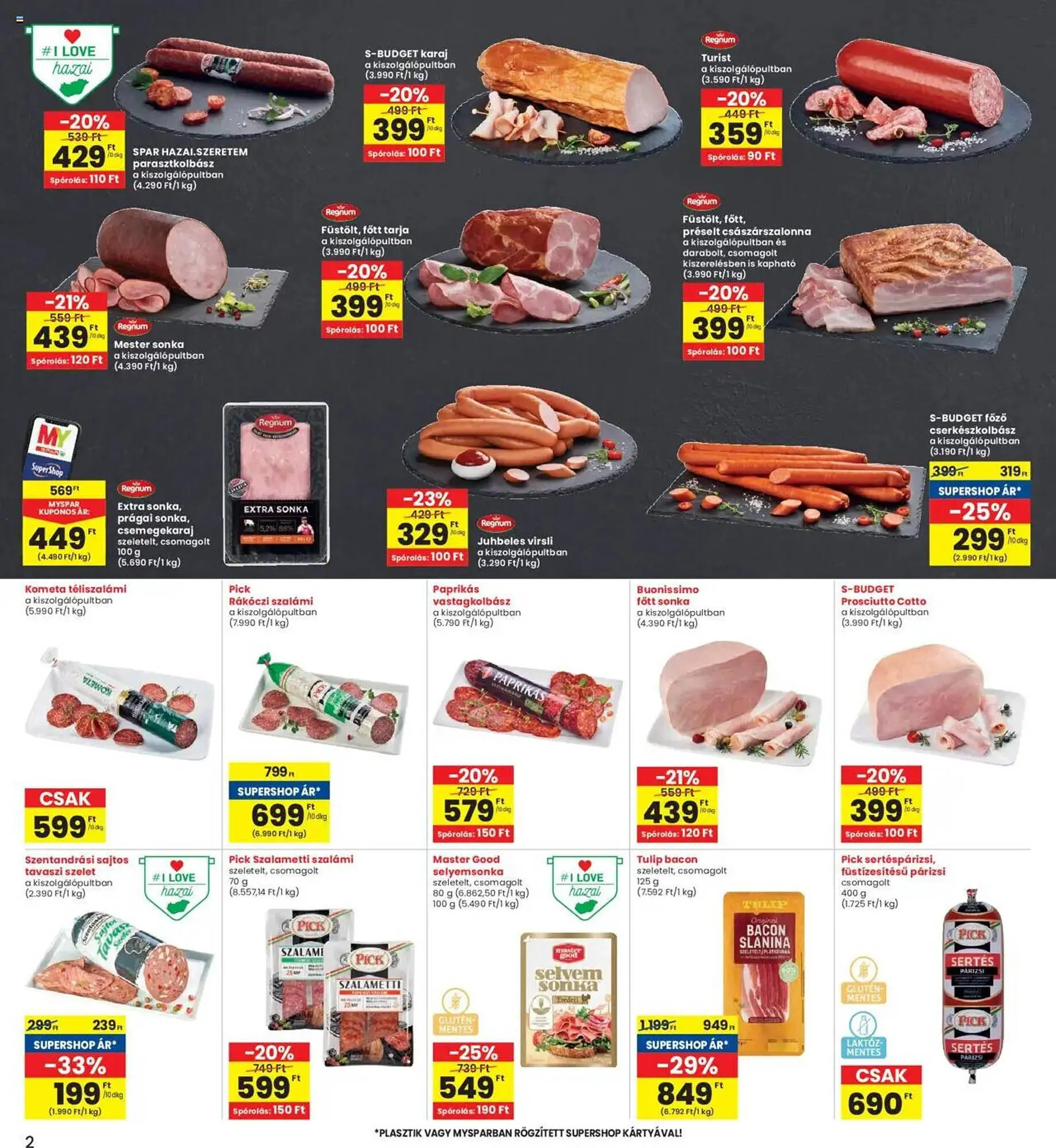 Katalógus Interspar akciós újság július 31.-tól augusztus 6.-ig 2025. - Oldal 2