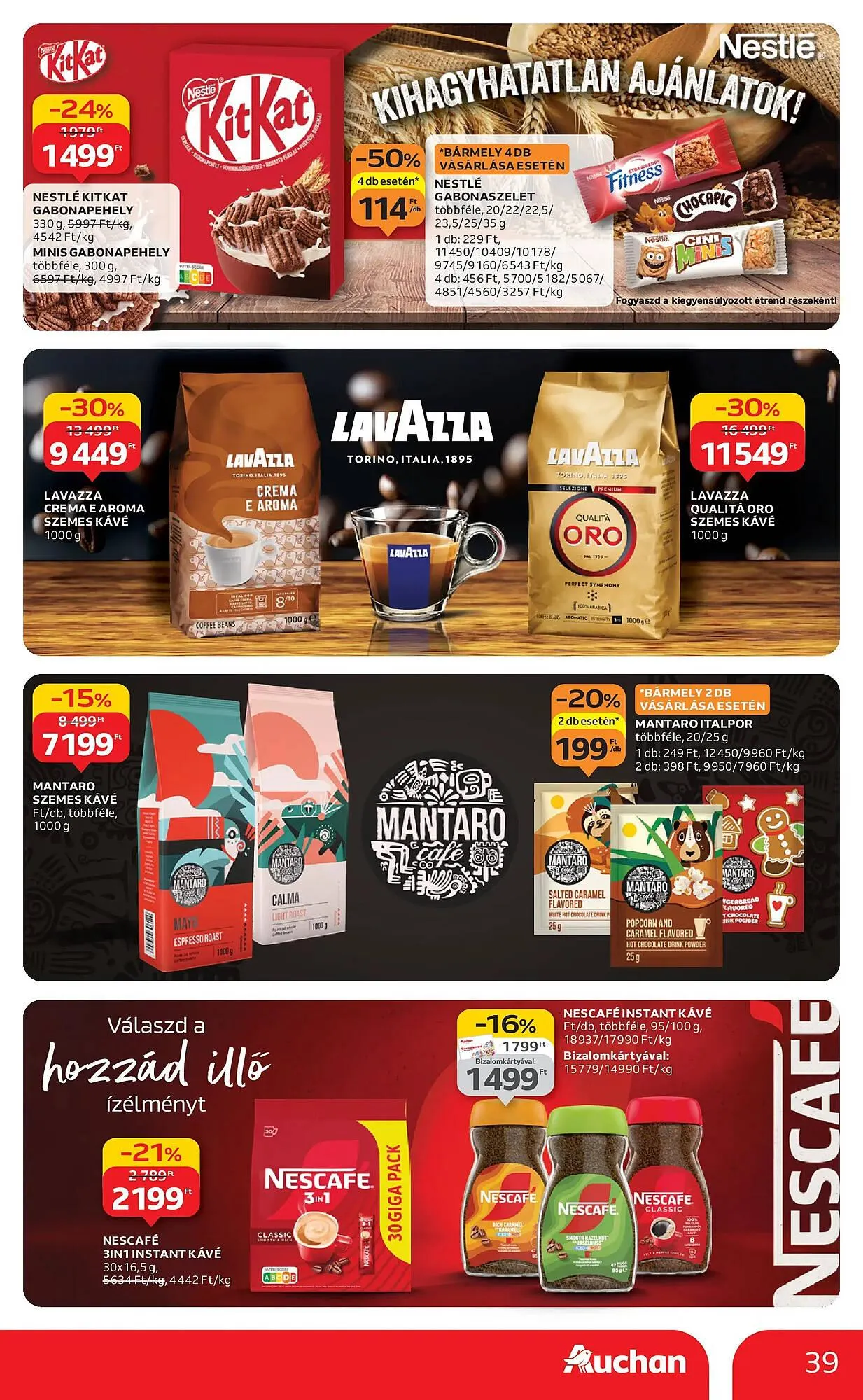 Katalógus Auchan akciós újság december 4.-tól december 10.-ig 2025. - Oldal 39