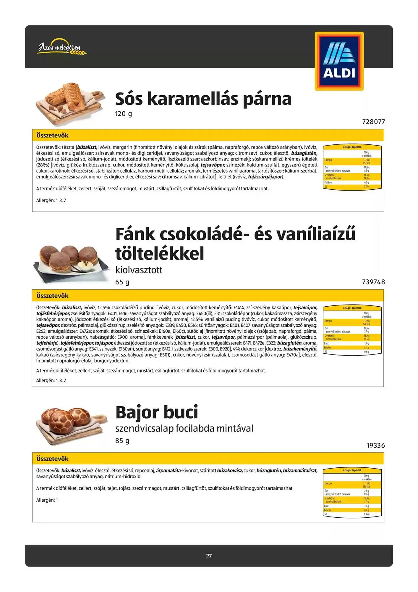 Katalógus ALDI akciós újság január 30.-tól február 13.-ig 2025. - Oldal 27