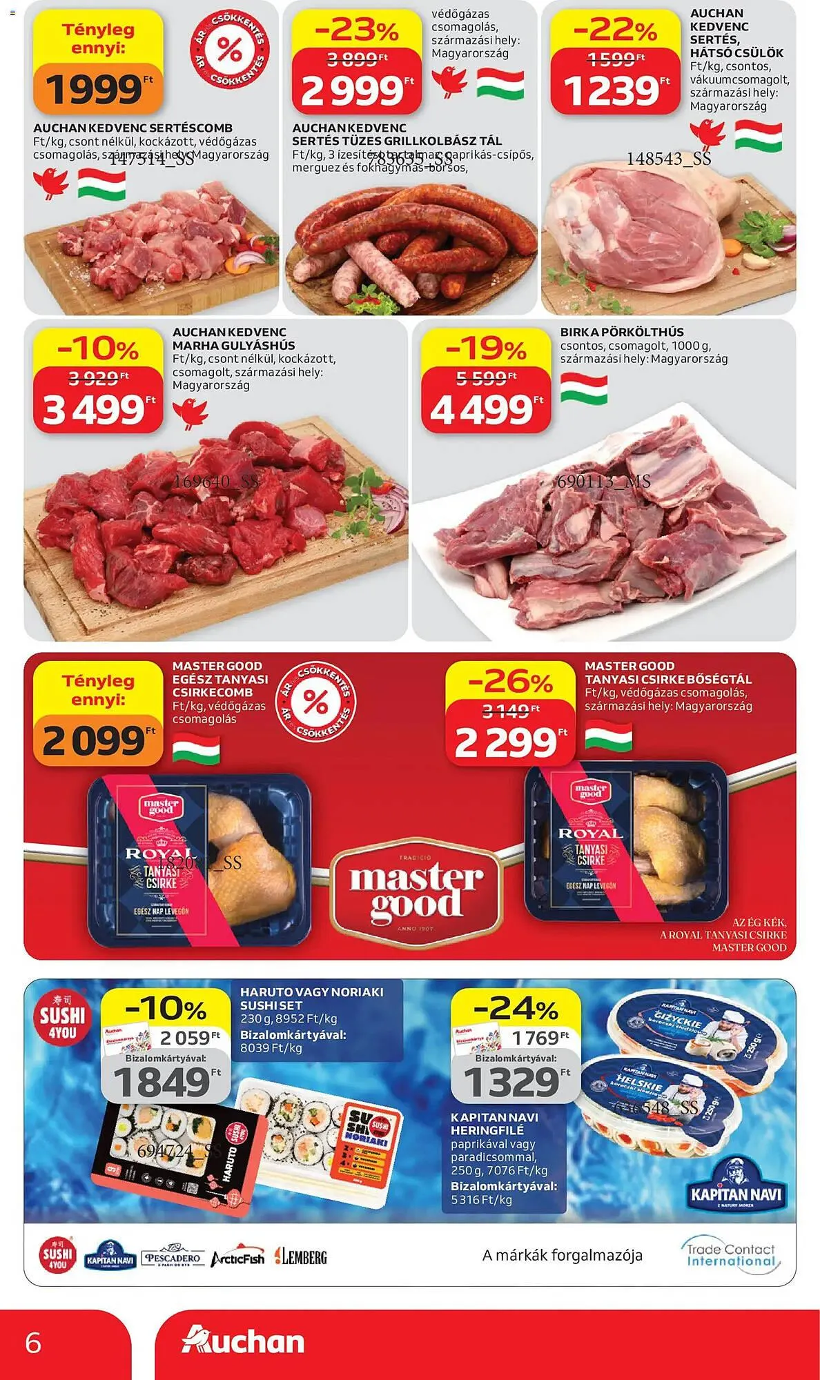 Katalógus Auchan akciós újság március 26.-tól április 8.-ig 2026. - Oldal 6