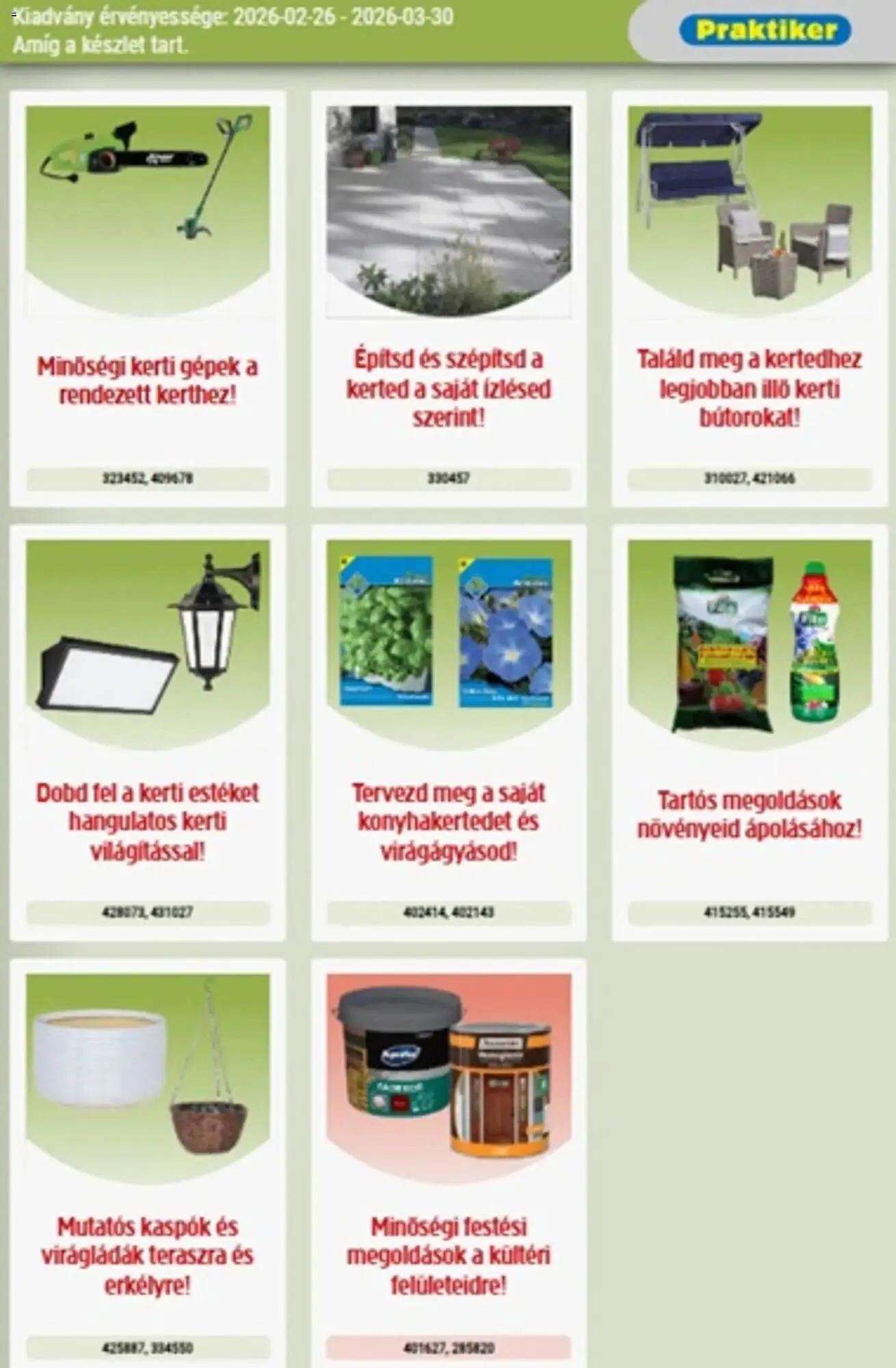 Katalógus Praktiker akciós újság február 26.-tól március 30.-ig 2026. - Oldal 3