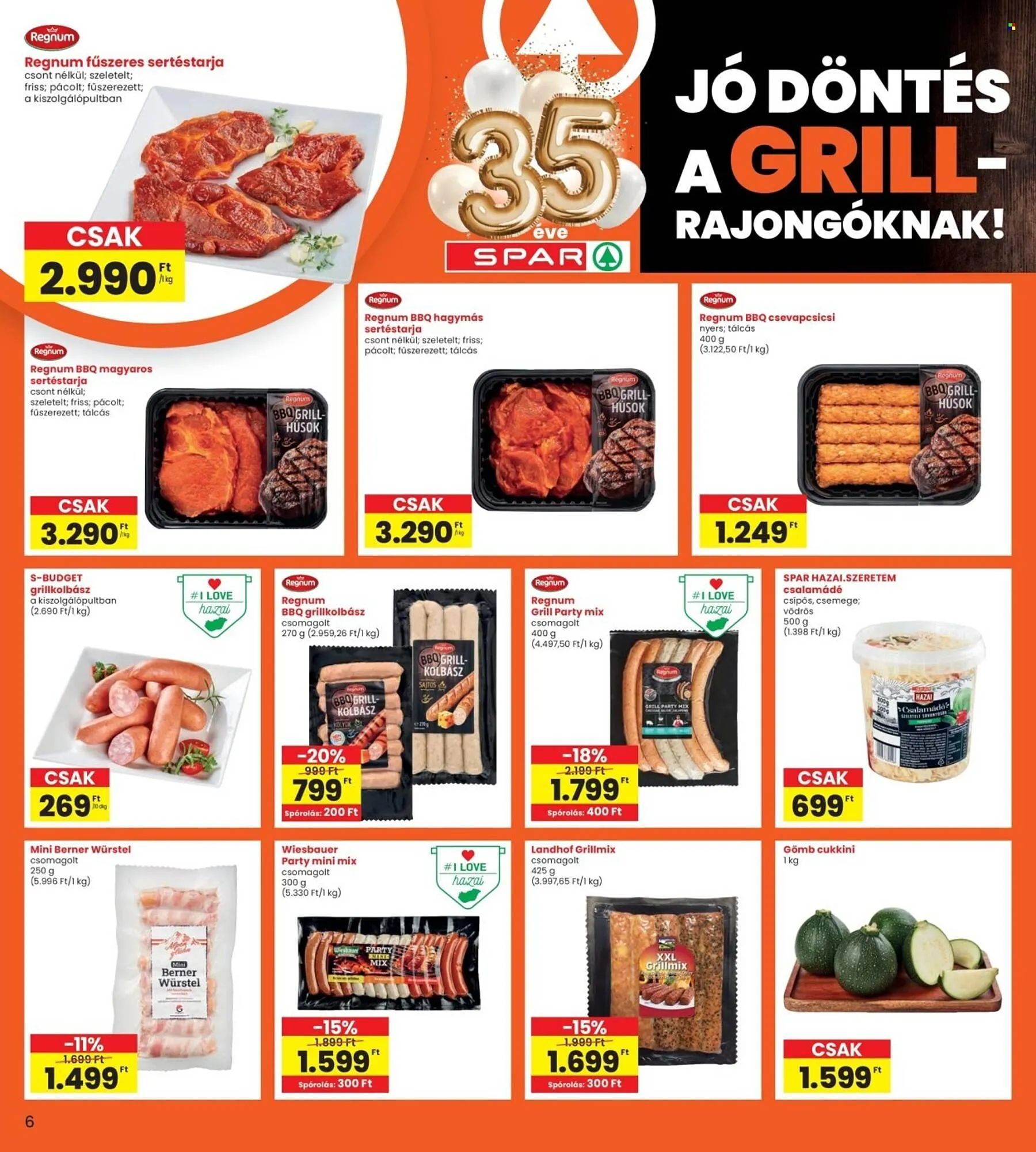 Katalógus Interspar akciós újság április 9.-tól április 15.-ig 2026. - Oldal 6