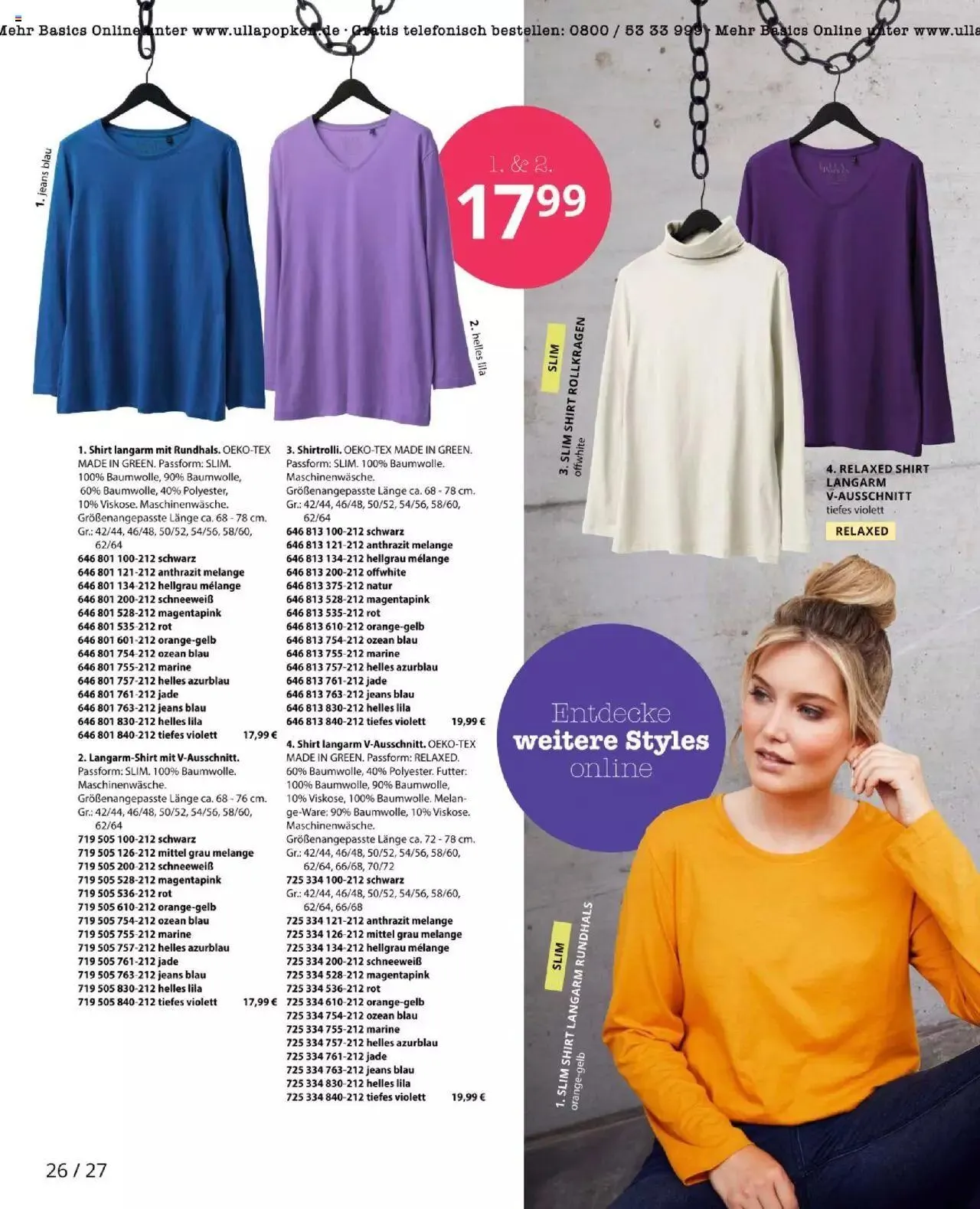 Katalógus Ulla Popken Akciós újság október 1.-tól október 31.-ig 2023. - Oldal 26