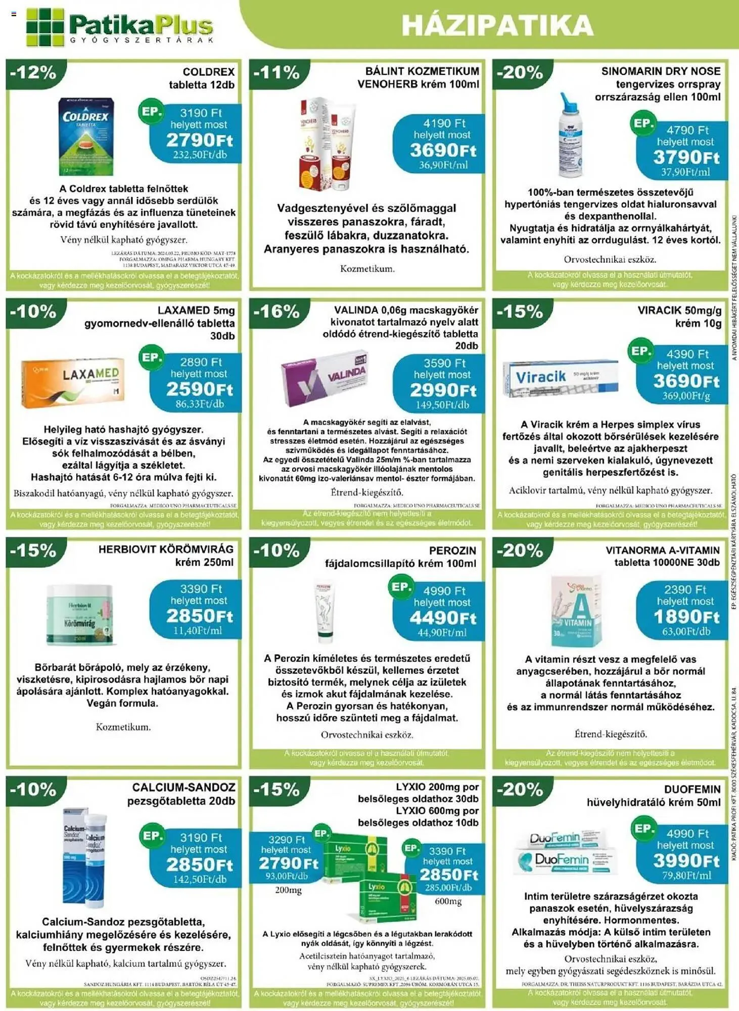 Katalógus PatikaPlus akciós újság június 1.-tól június 30.-ig 2025. - Oldal 2