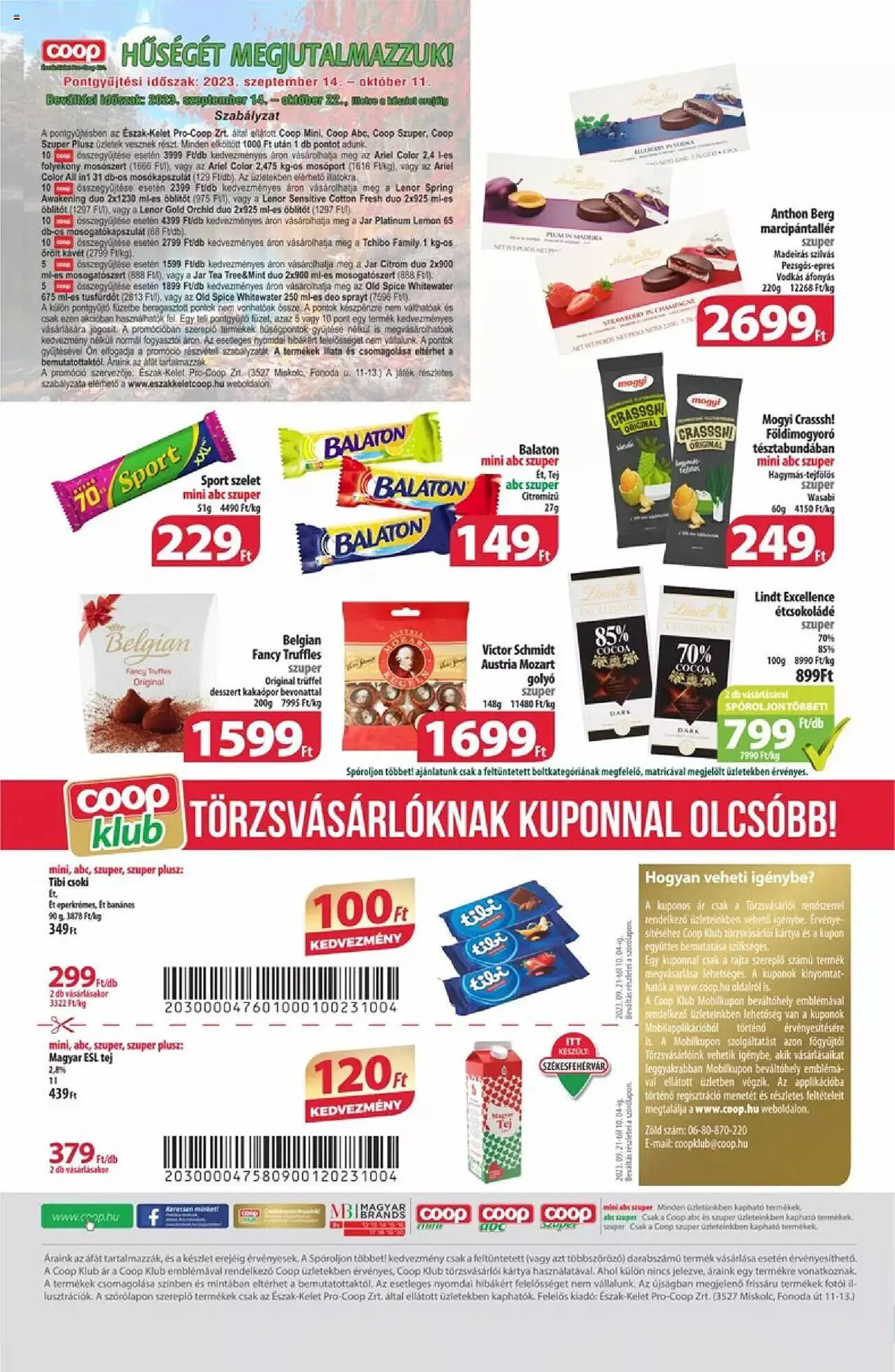 Katalógus Coop akciós újság szeptember 21.-tól október 4.-ig 2023. - Oldal 12