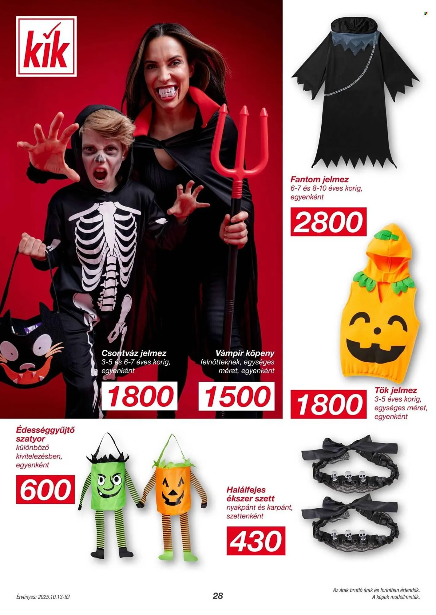 Katalógus Kik akciós újság október 9.-tól november 7.-ig 2025. - Oldal 28