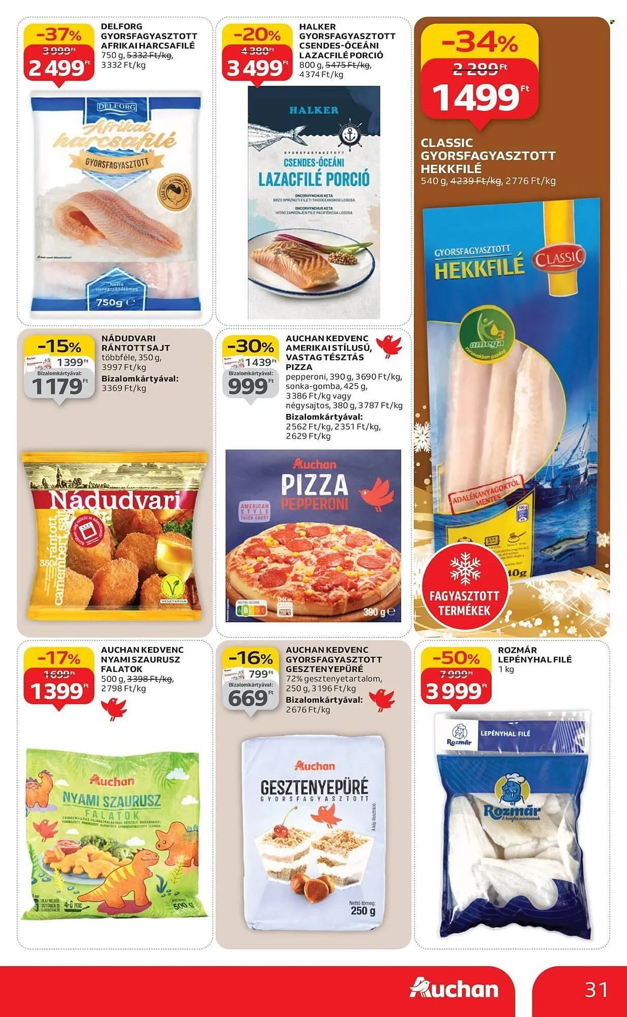 Katalógus Auchan akciós újság december 4.-tól december 10.-ig 2025. - Oldal 31