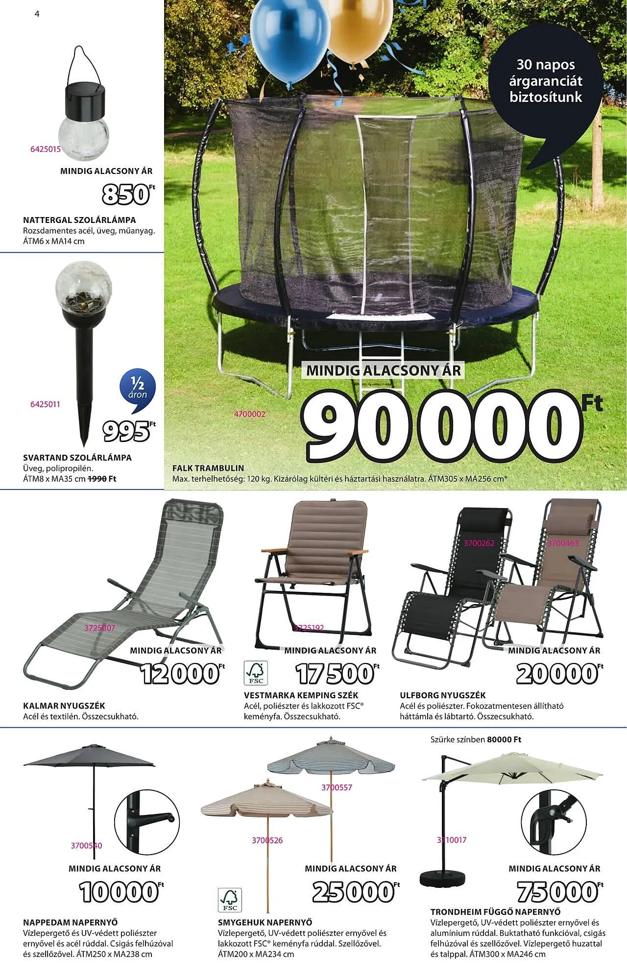 Katalógus JYSK akciós újság május 7.-tól május 18.-ig 2025. - Oldal 4