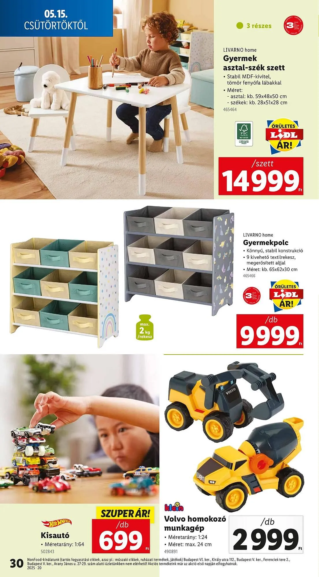 Katalógus Lidl akciós újság május 15.-tól május 21.-ig 2025. - Oldal 30