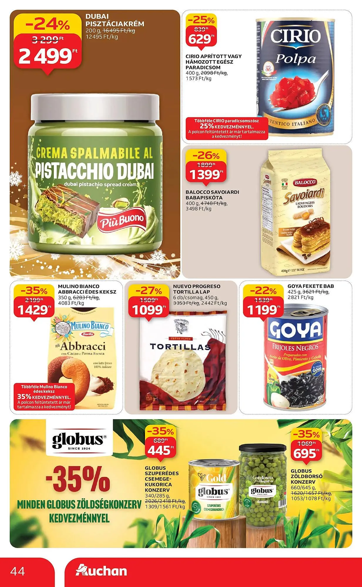 Katalógus Auchan akciós újság december 4.-tól december 10.-ig 2025. - Oldal 44