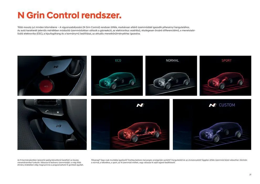 Katalógus Hyundai KONA N -akciós november 17.-tól november 17.-ig 2024. - Oldal 21