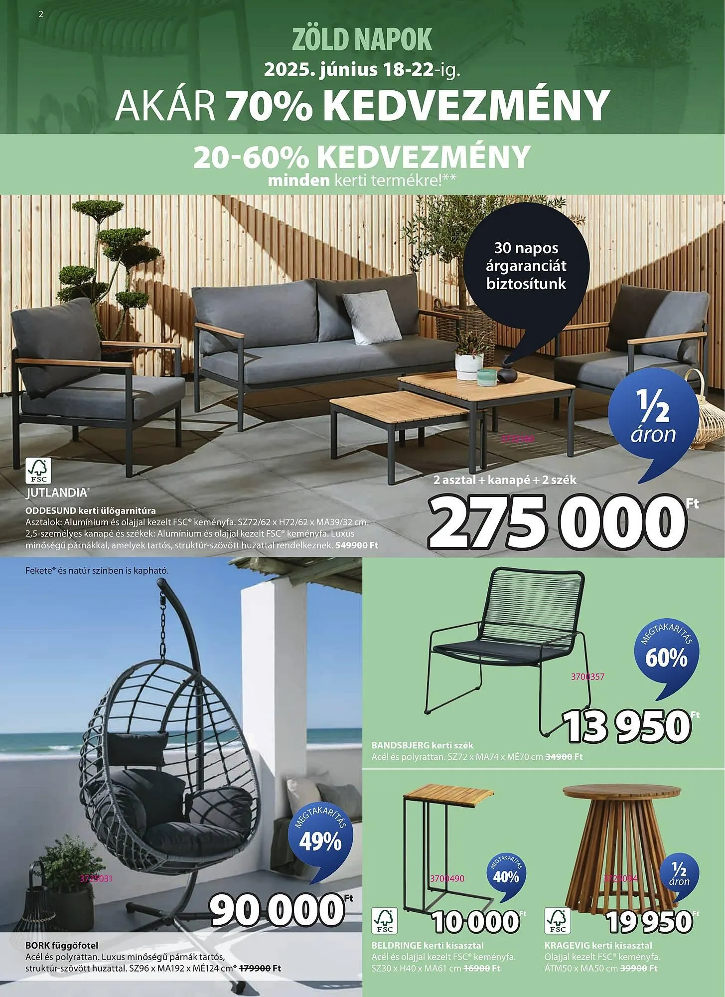Katalógus JYSK akciós újság június 18.-tól július 29.-ig 2025. - Oldal 2