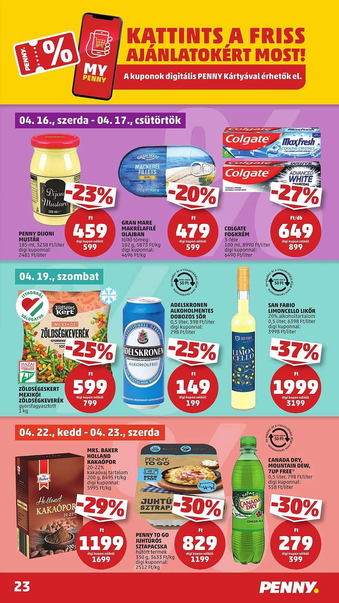 Katalógus PENNY akciós újság április 16.-tól április 23.-ig 2025. - Oldal 27