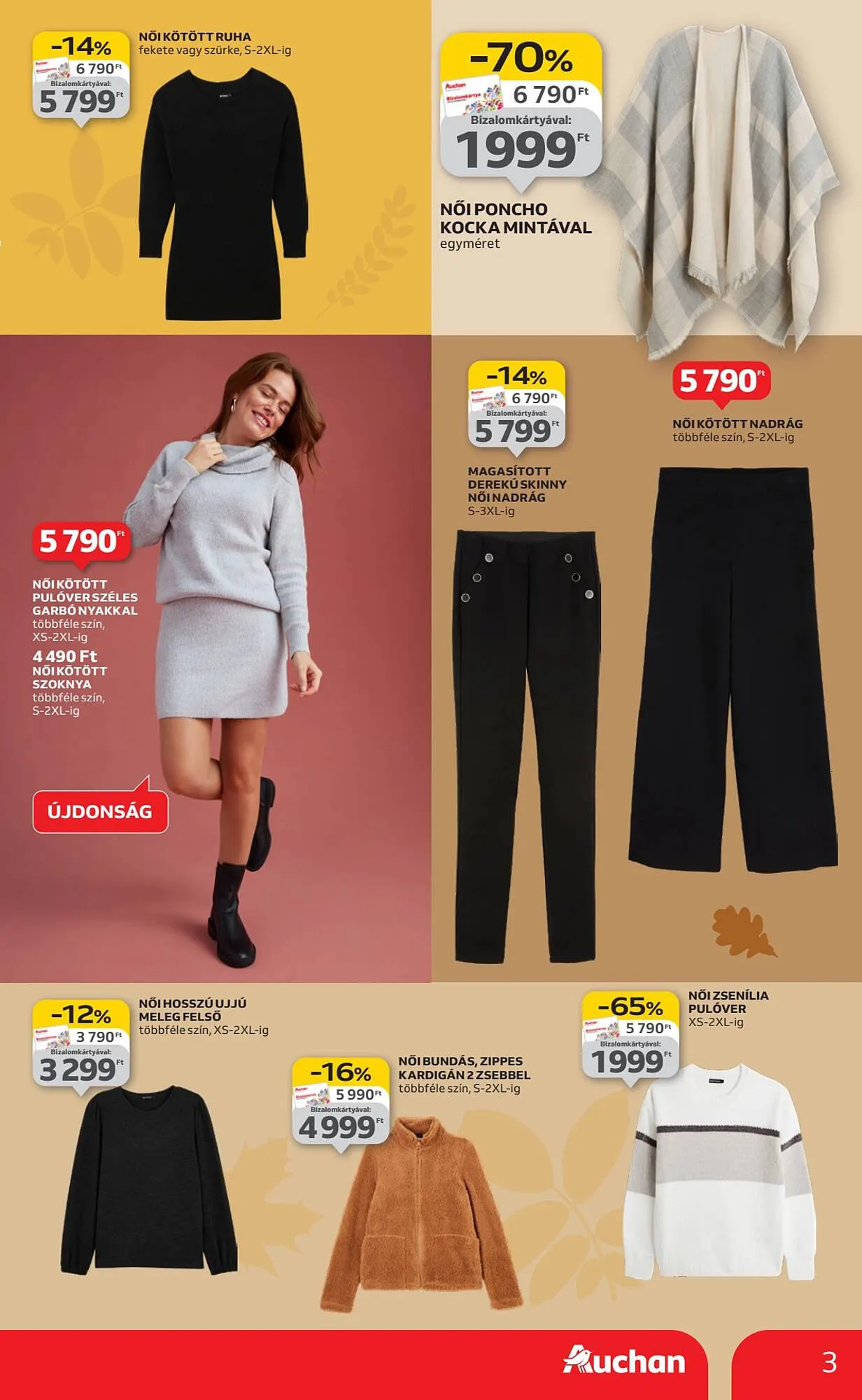Katalógus Auchan akciós újság október 30.-tól november 26.-ig 2025. - Oldal 3