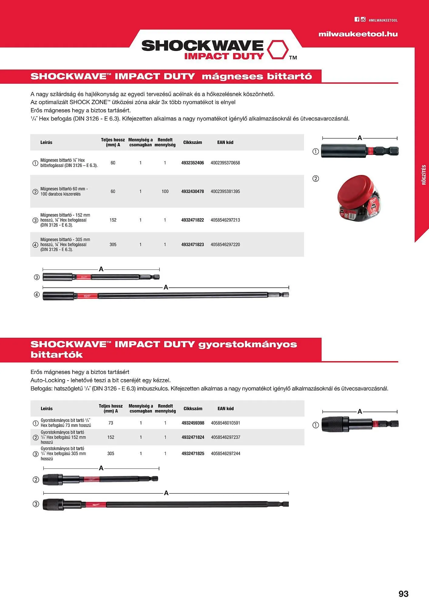 Katalógus Milwaukeetool akciós újság augusztus 14.-tól december 31.-ig 2024. - Oldal 93