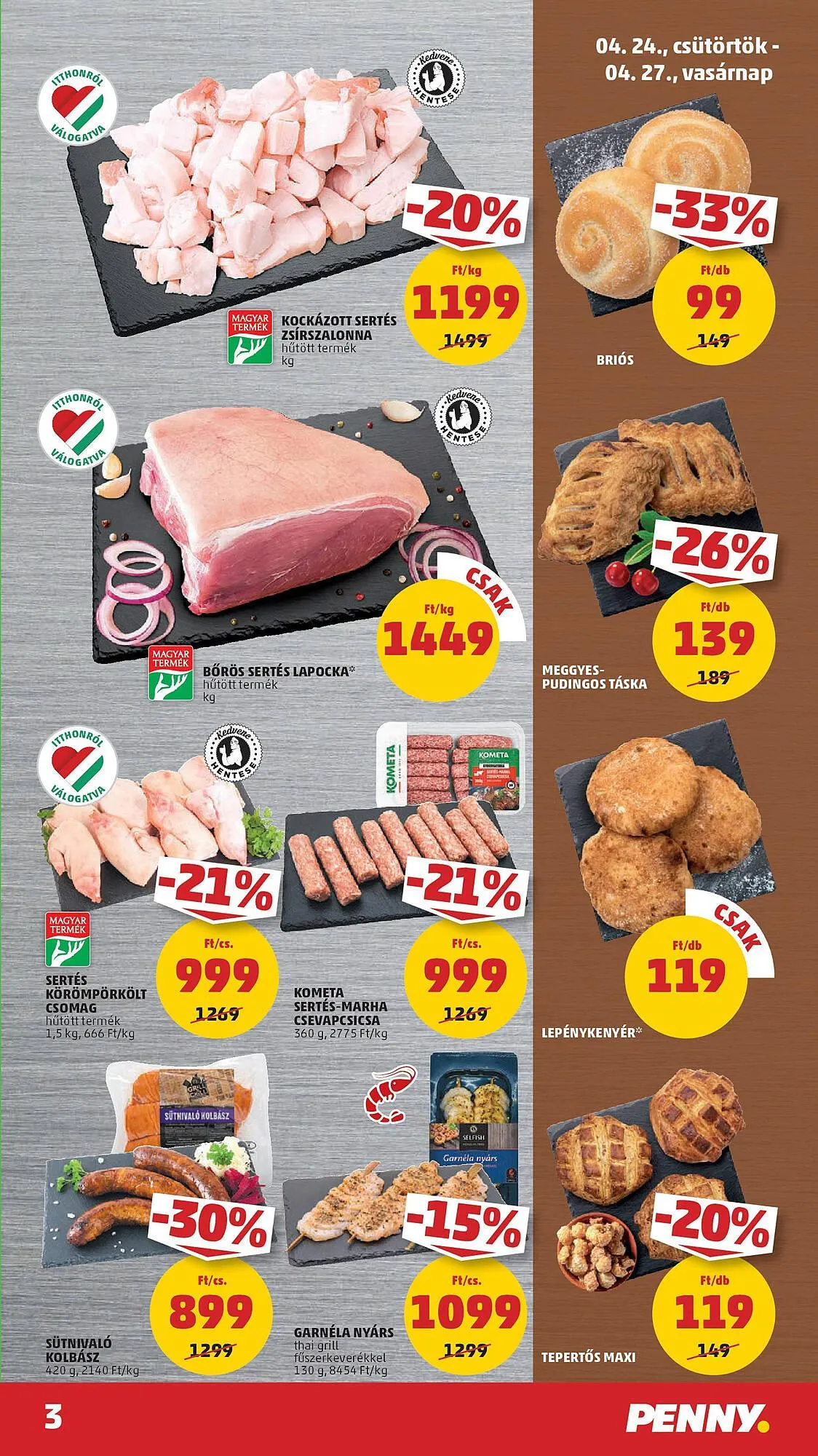 Katalógus PENNY akciós újság április 24.-tól április 29.-ig 2025. - Oldal 3
