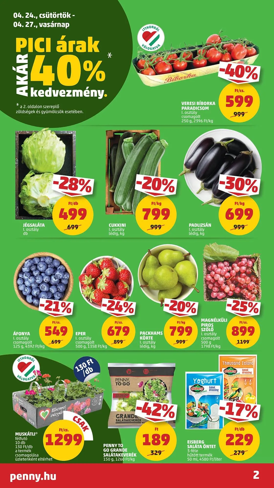 Katalógus PENNY akciós újság április 24.-tól április 29.-ig 2025. - Oldal 2