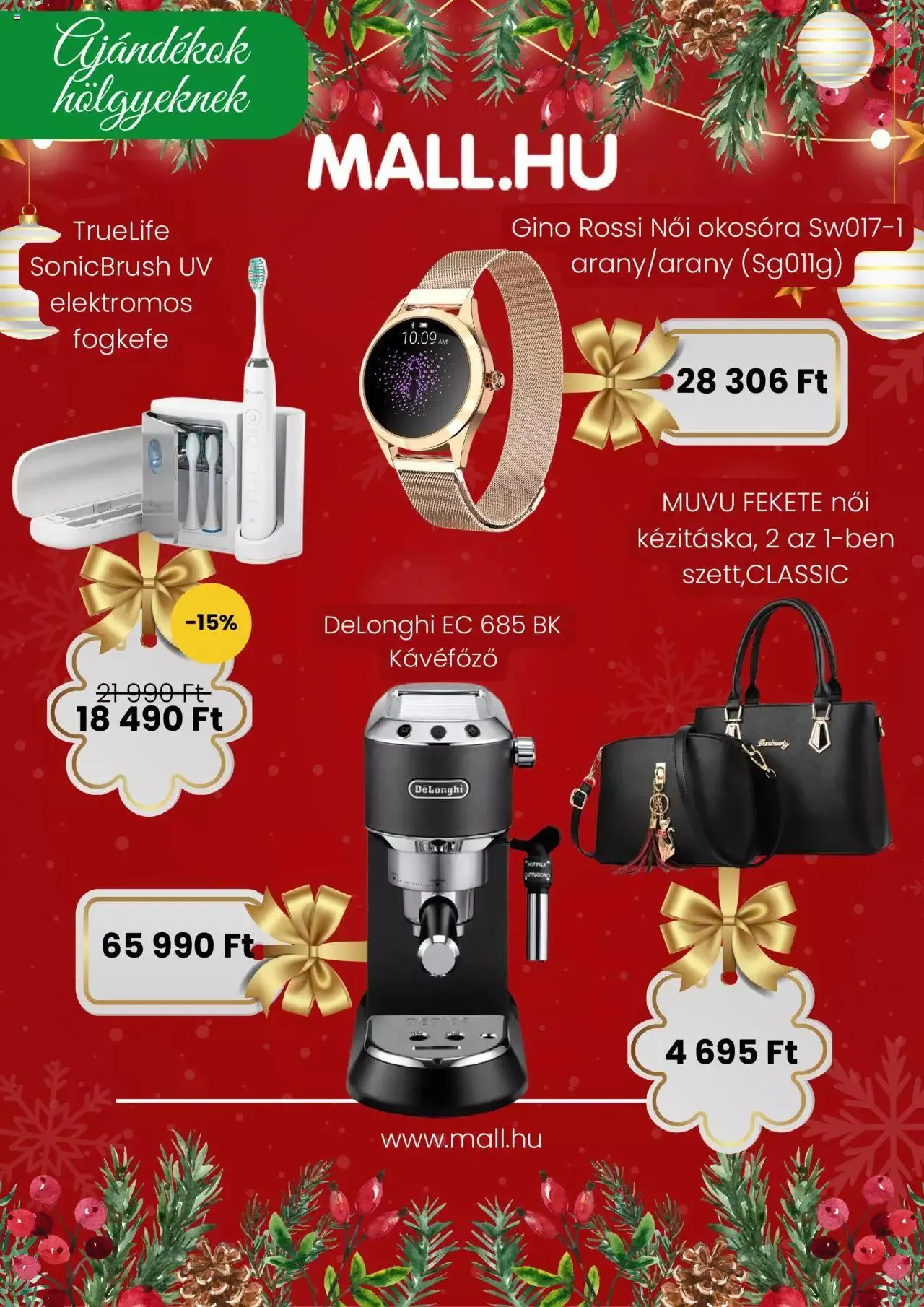 Katalógus MALL.HU Akciós újság november 28.-tól december 31.-ig 2023. - Oldal 3