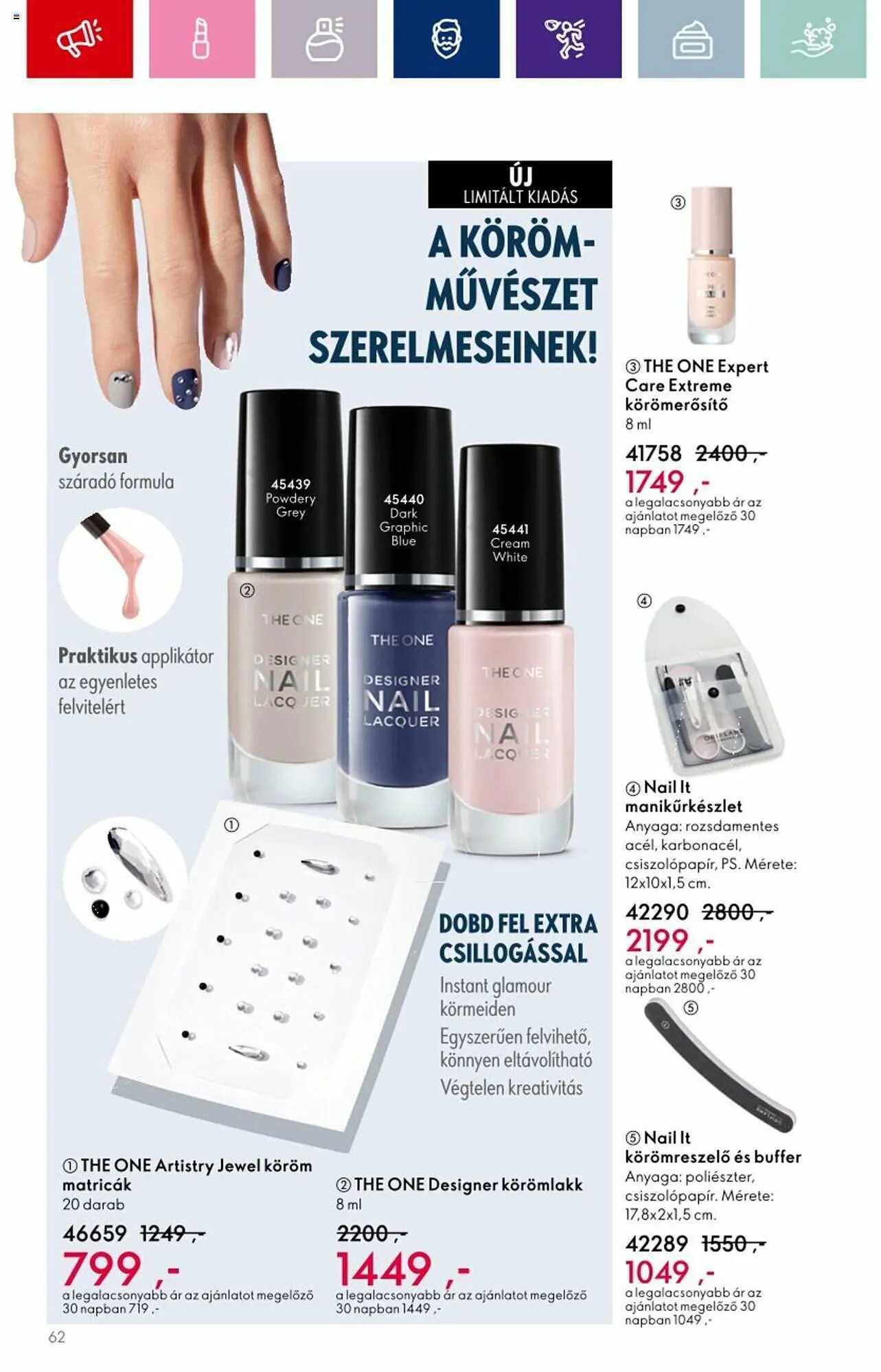 Katalógus Oriflame akciós újság augusztus 30.-tól szeptember 19.-ig 2023. - Oldal 62