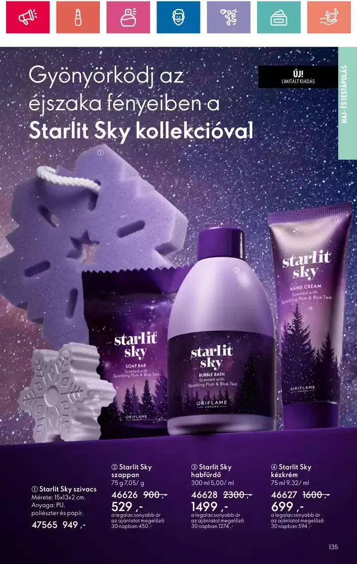 Katalógus ORIFLAME akciós december 29.-tól január 12.-ig 2025. - Oldal 135