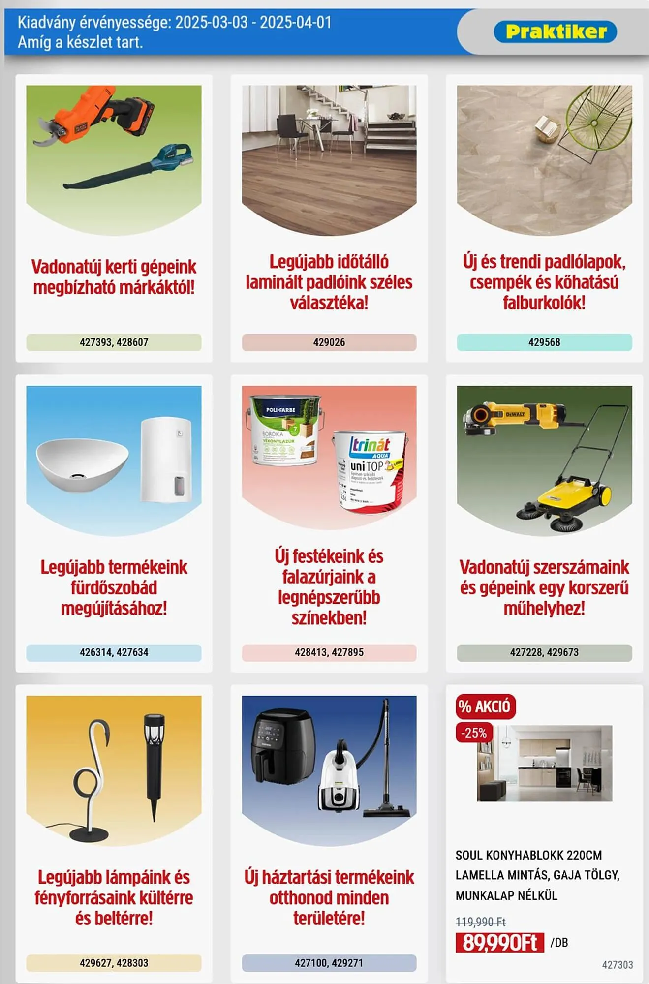 Katalógus Praktiker akciós újság március 3.-tól április 1.-ig 2025. - Oldal 19