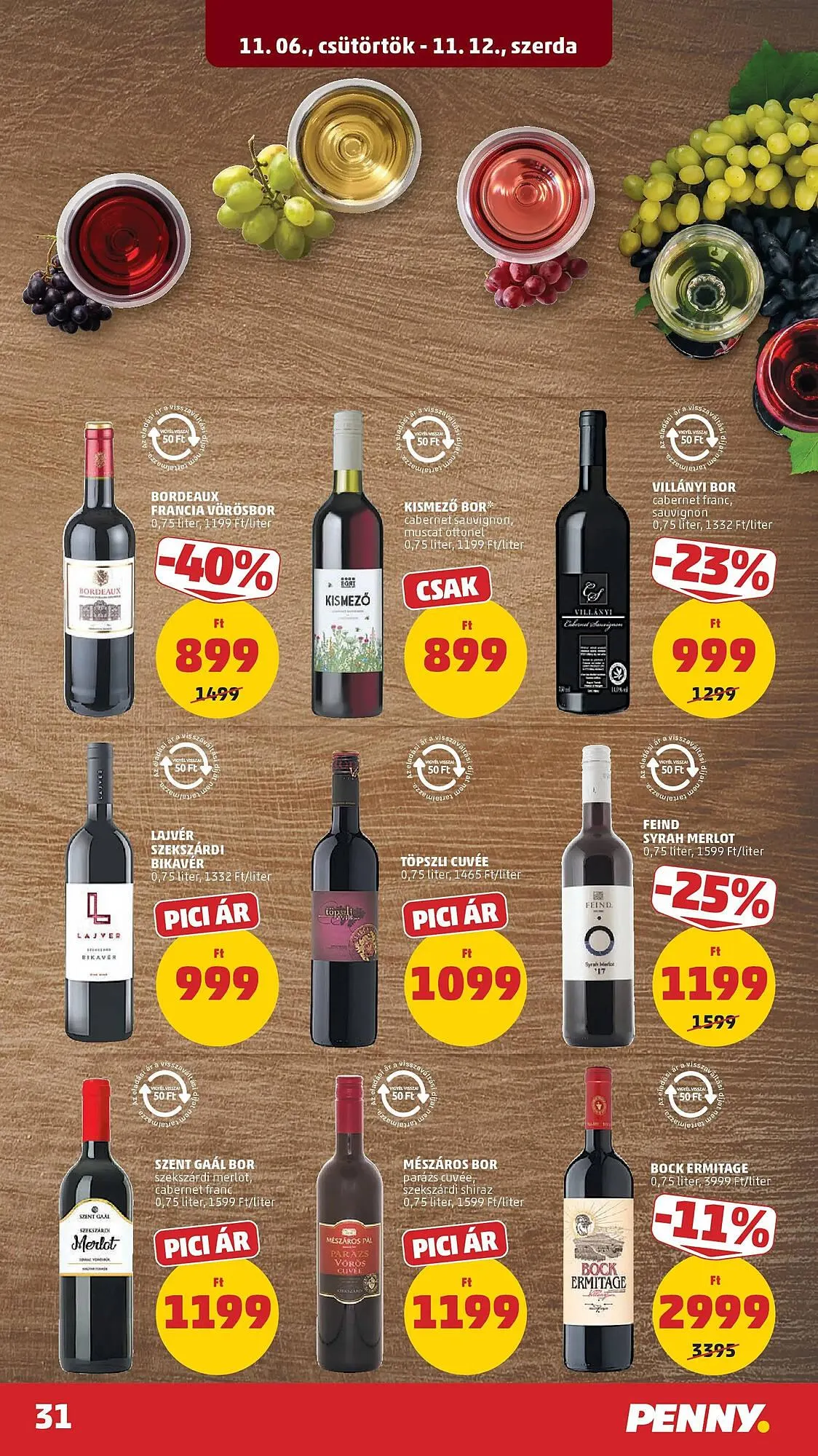 Katalógus PENNY akciós újság november 6.-tól november 12.-ig 2025. - Oldal 31