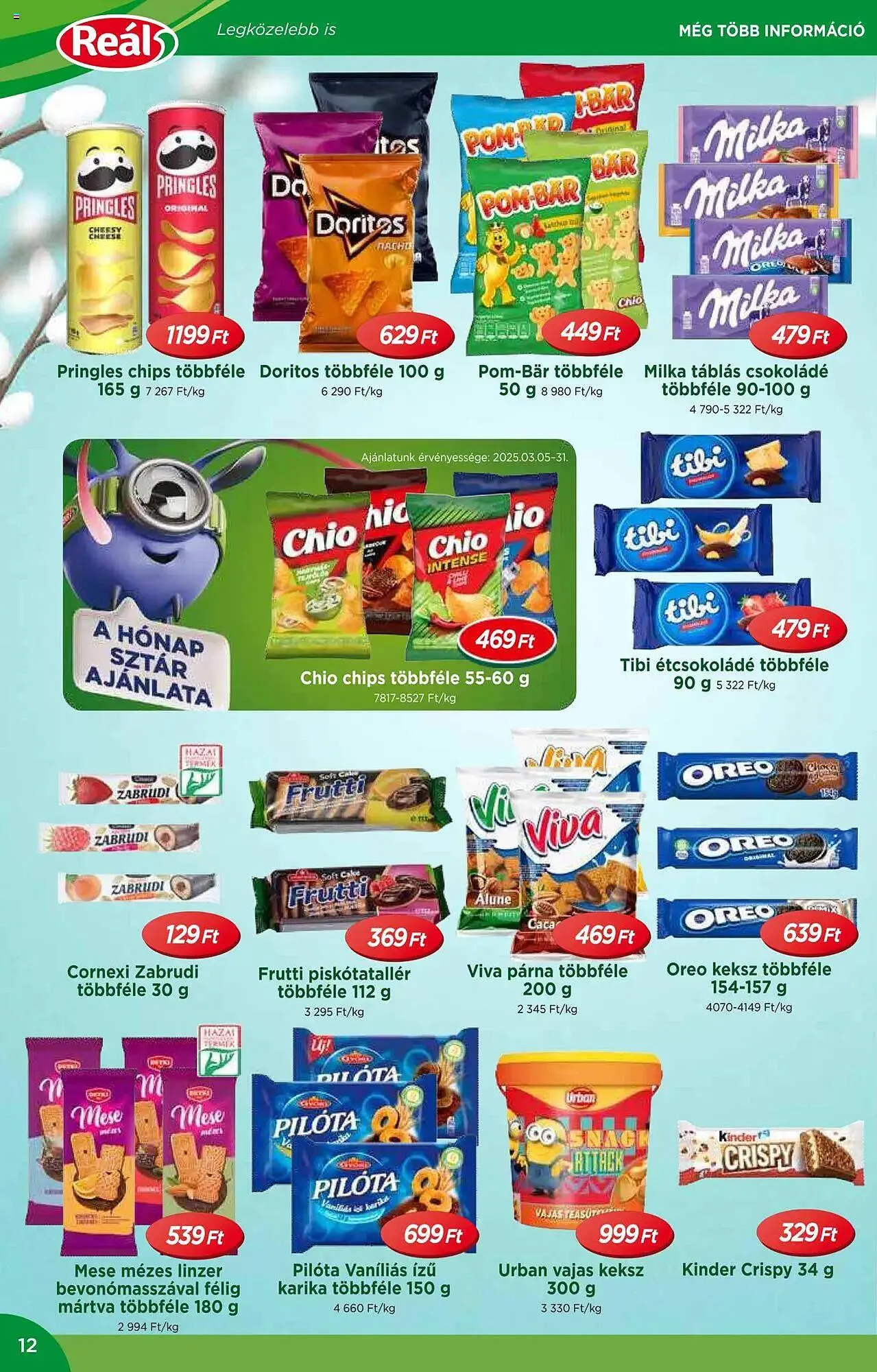 Katalógus Real akciós újság március 5.-tól március 16.-ig 2025. - Oldal 12