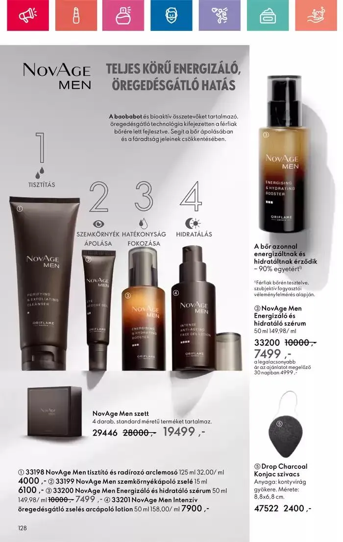 Katalógus ORIFLAME akciós december 29.-tól január 12.-ig 2025. - Oldal 128