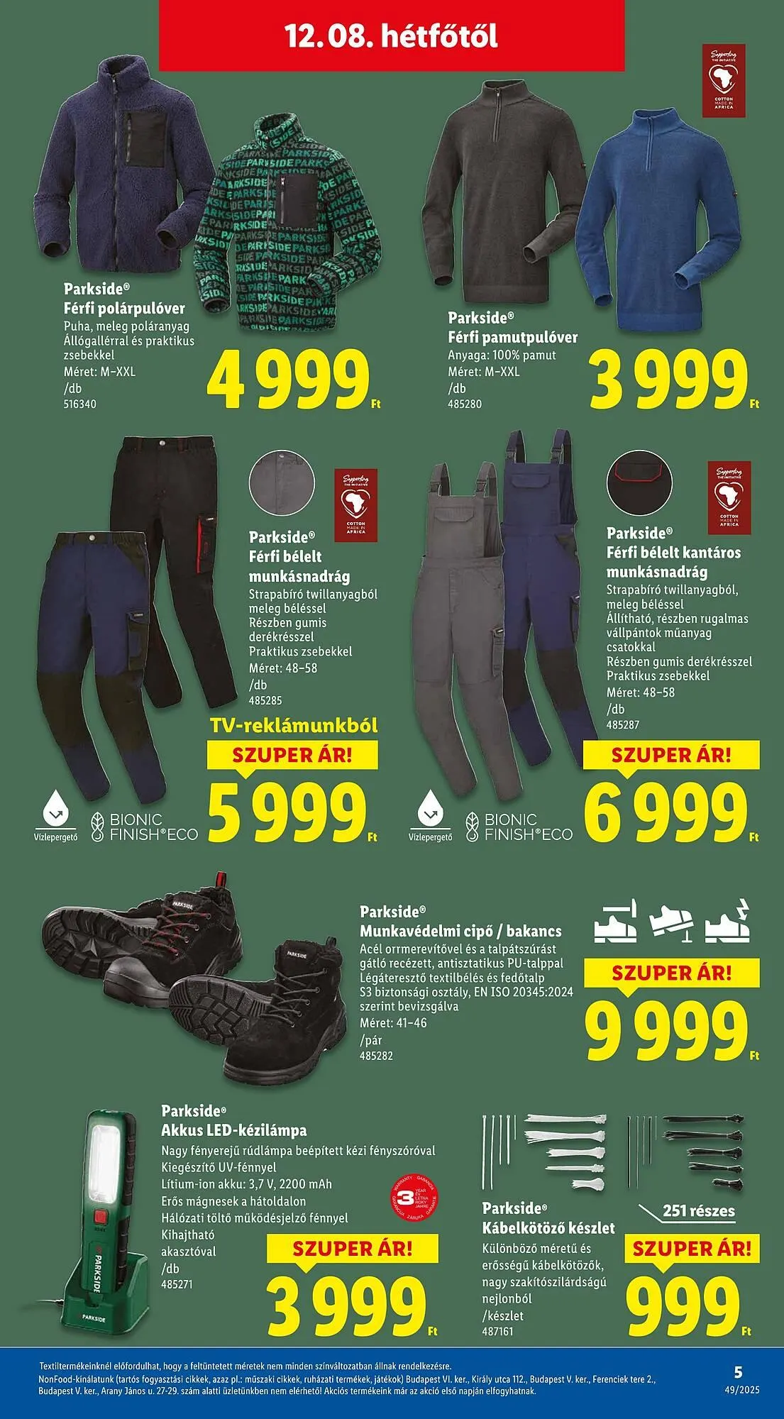 Katalógus Lidl akciós újság december 6.-tól december 10.-ig 2025. - Oldal 5