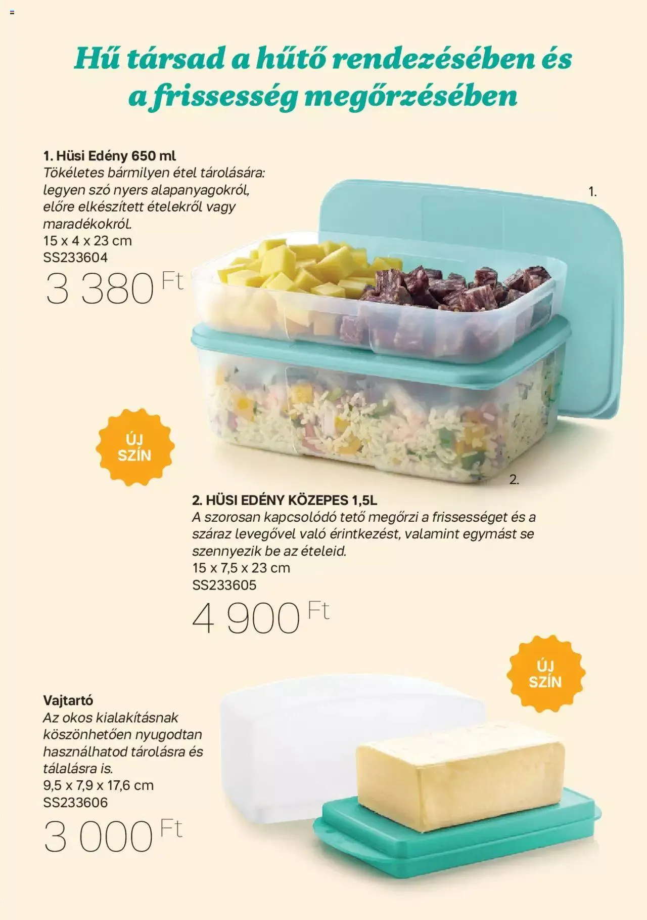 Katalógus Tupperware Akciós újság szeptember 4.-tól október 1.-ig 2023. - Oldal 3