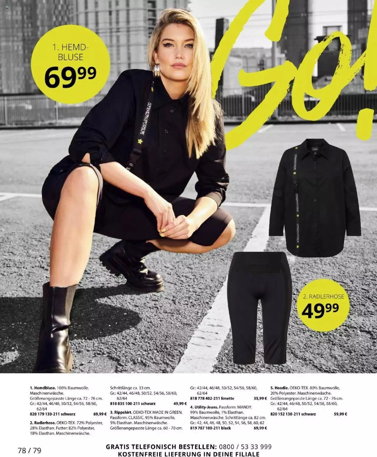 Katalógus Ulla Popken Akciós újság szeptember 1.-tól szeptember 30.-ig 2023. - Oldal 78