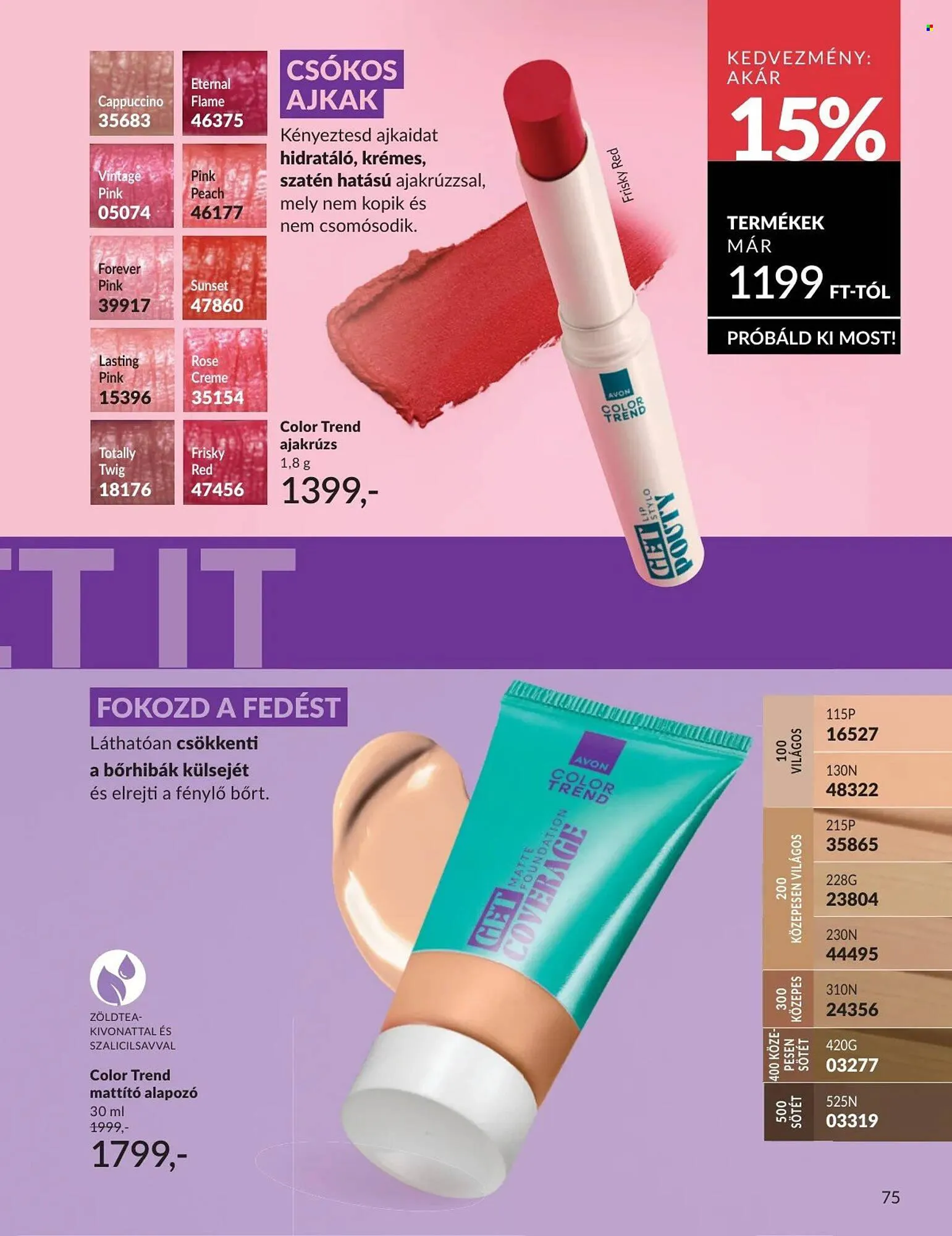 Katalógus AVON katalógus február 1.-tól február 28.-ig 2026. - Oldal 75
